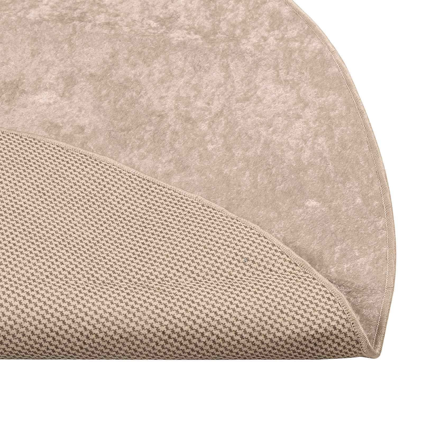 Tappeto Antiscivolo MARSA Beige 120 x 120 cm Poliestere e PVC