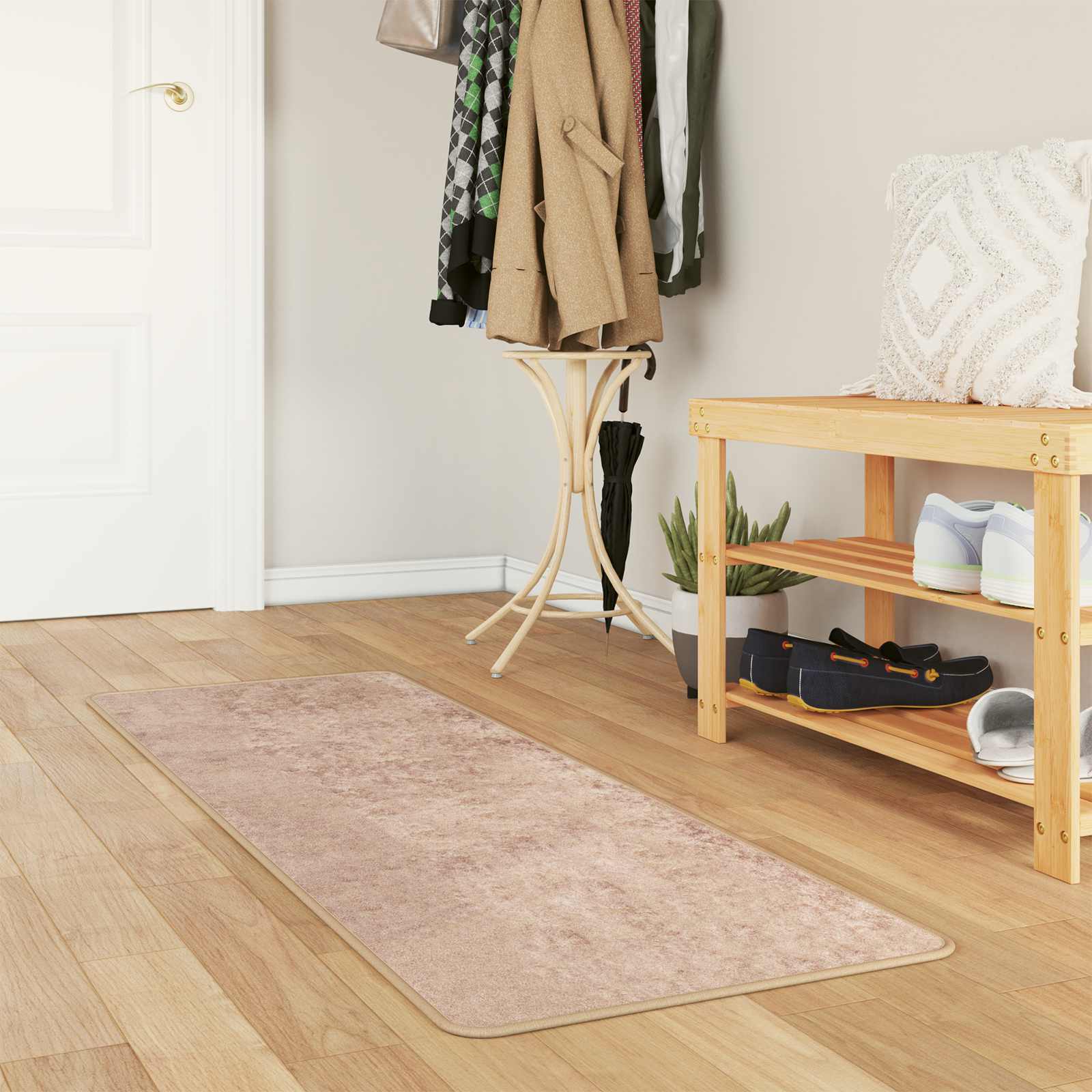 Tappeto Antiscivolo MARSA Sabbia 50 x 200 cm Poliestere e PVC
