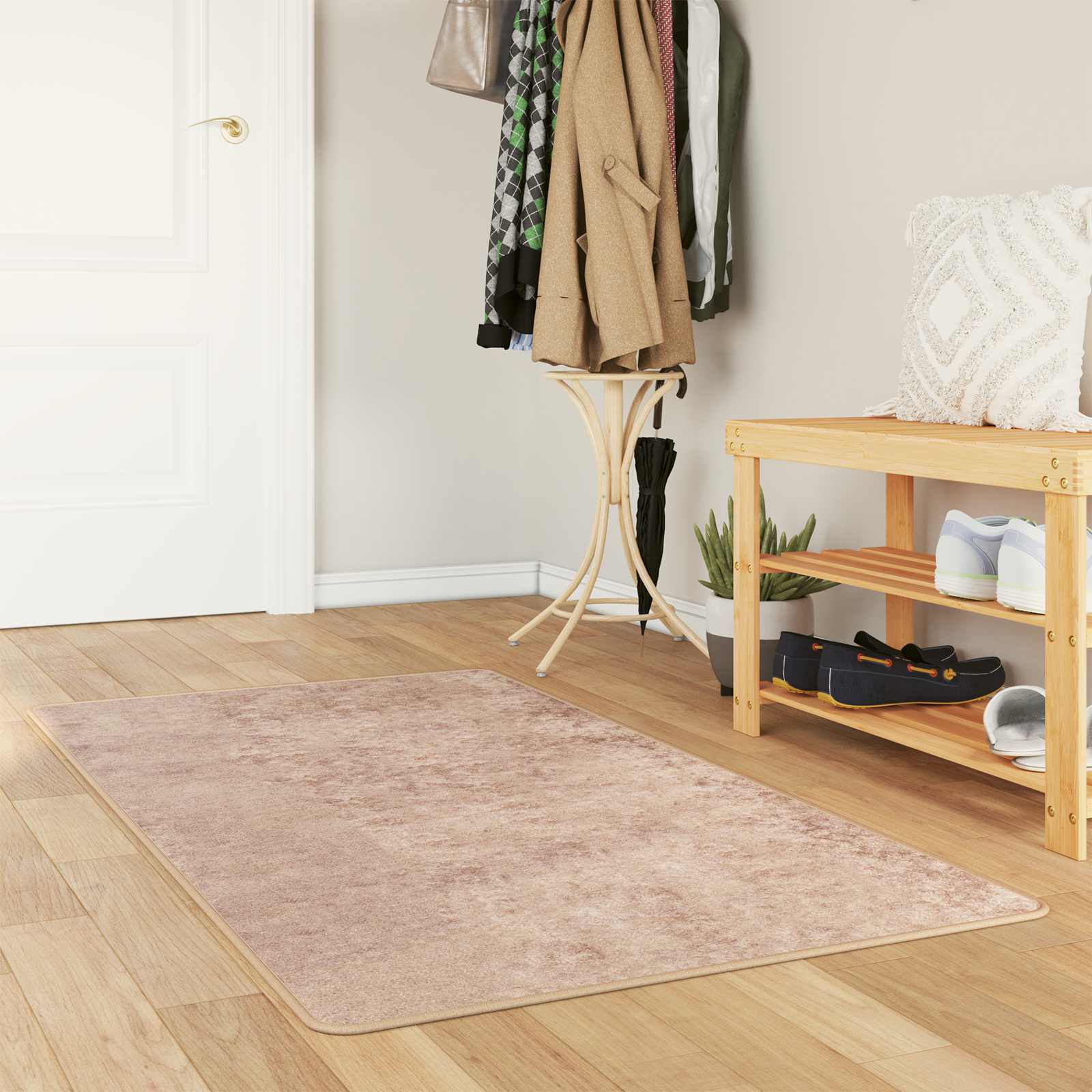Tappeto Antiscivolo MARSA Sabbia 80 x 150 cm Poliestere e PVC