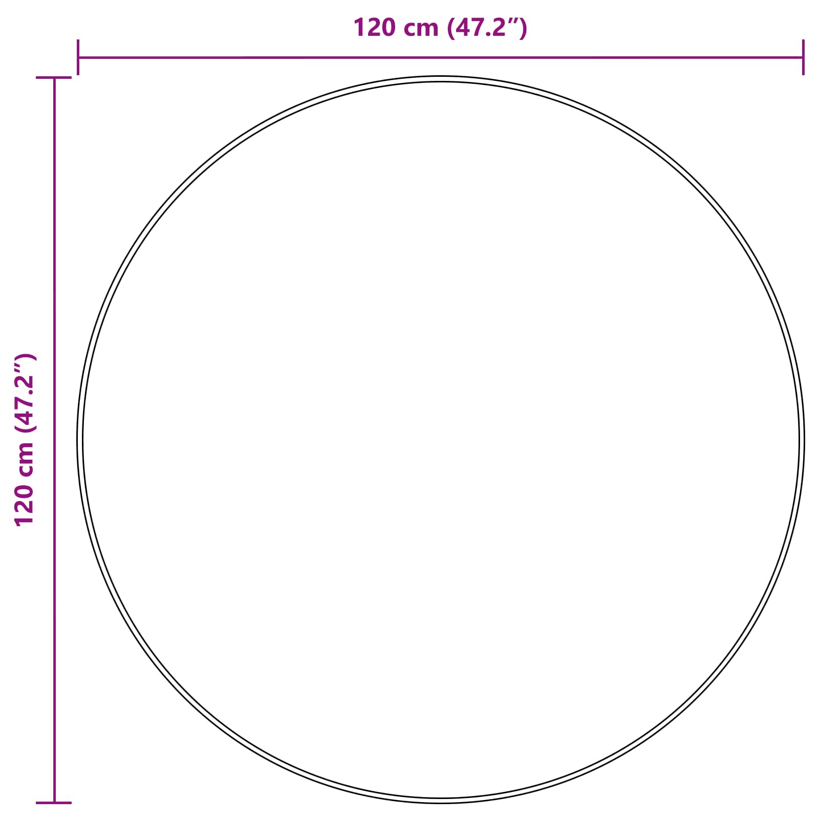 Tappeto Antiscivolo MARSA Sabbia 120 x 120 cm Poliestere e PVC