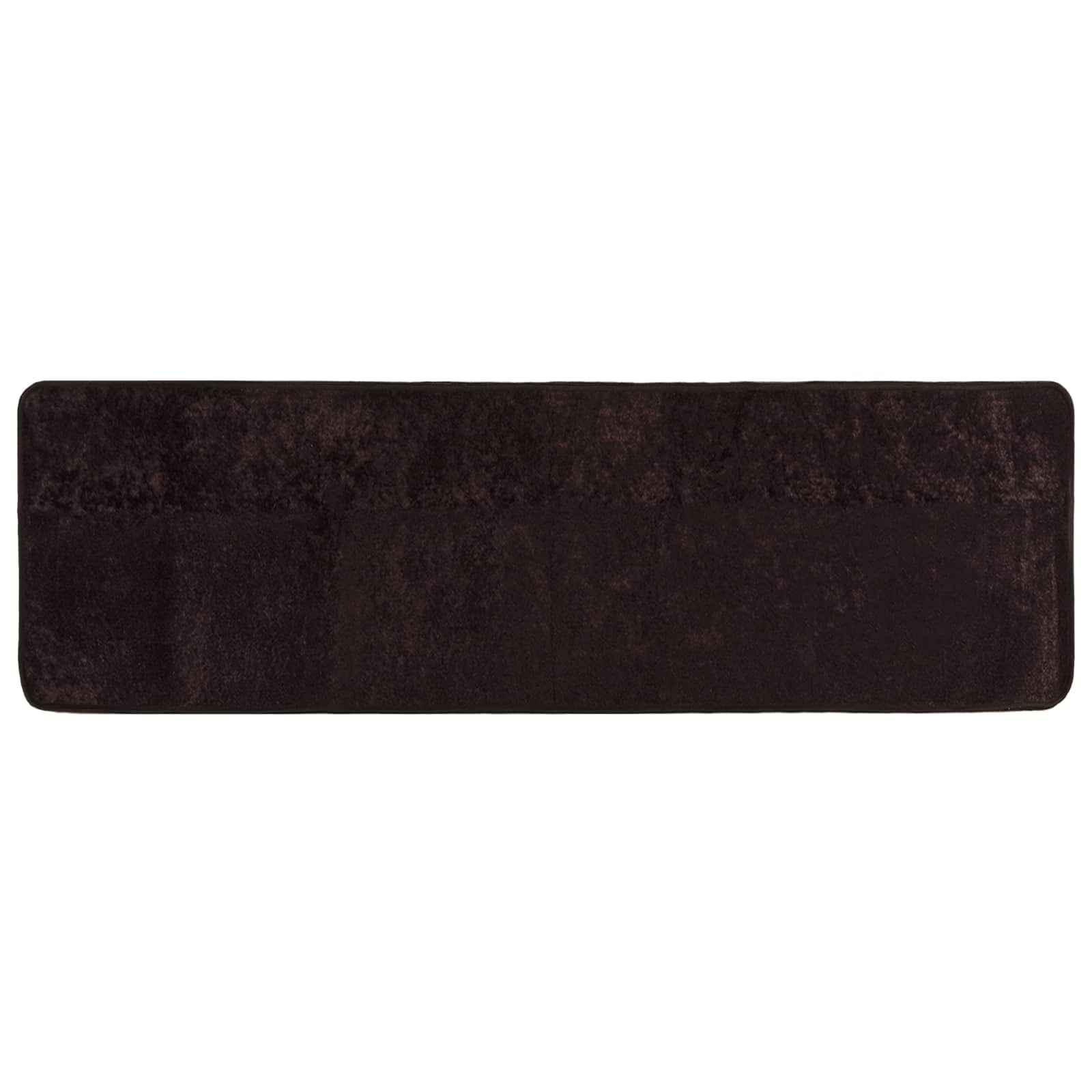 Tappeto Antiscivolo MARSA Antracite 80 x 250 cm Poliestere e PVC