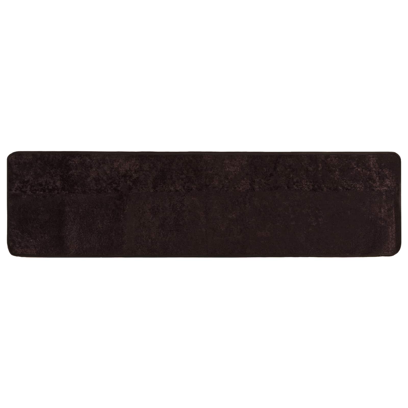 Tappeto Antiscivolo MARSA Antracite 80 x 350 cm Poliestere e PVC