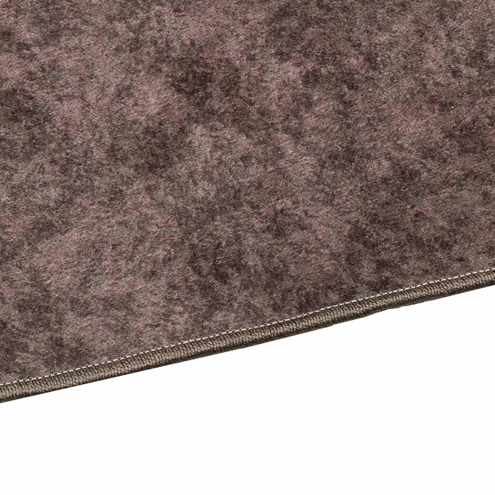 Tappeto Antiscivolo MARSA Grigio 80 x 250 cm Poliestere e PVC