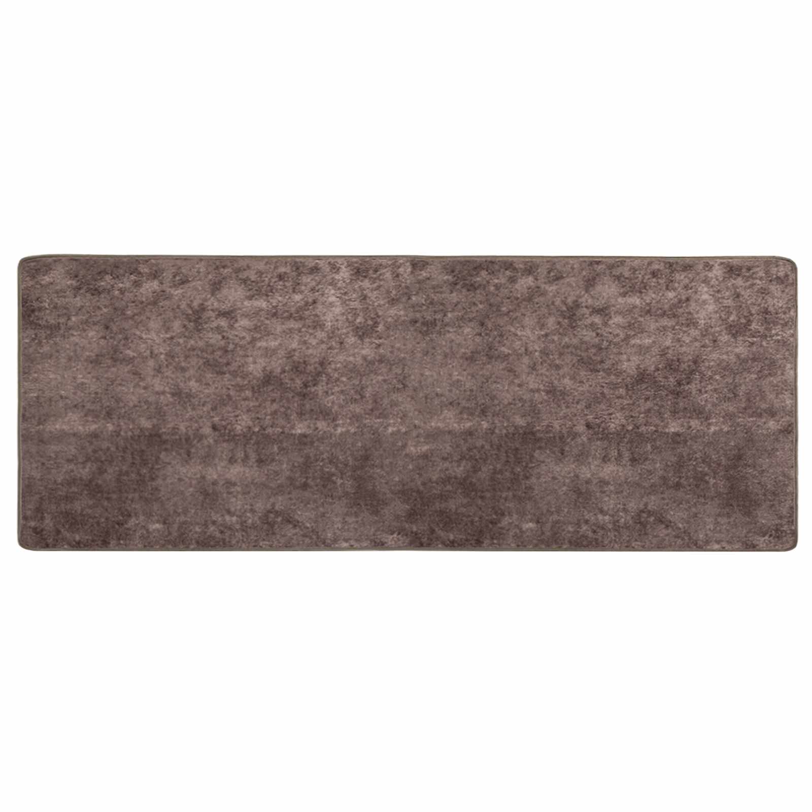 Tappeto Antiscivolo MARSA Grigio 100 x 250 cm Poliestere e PVC