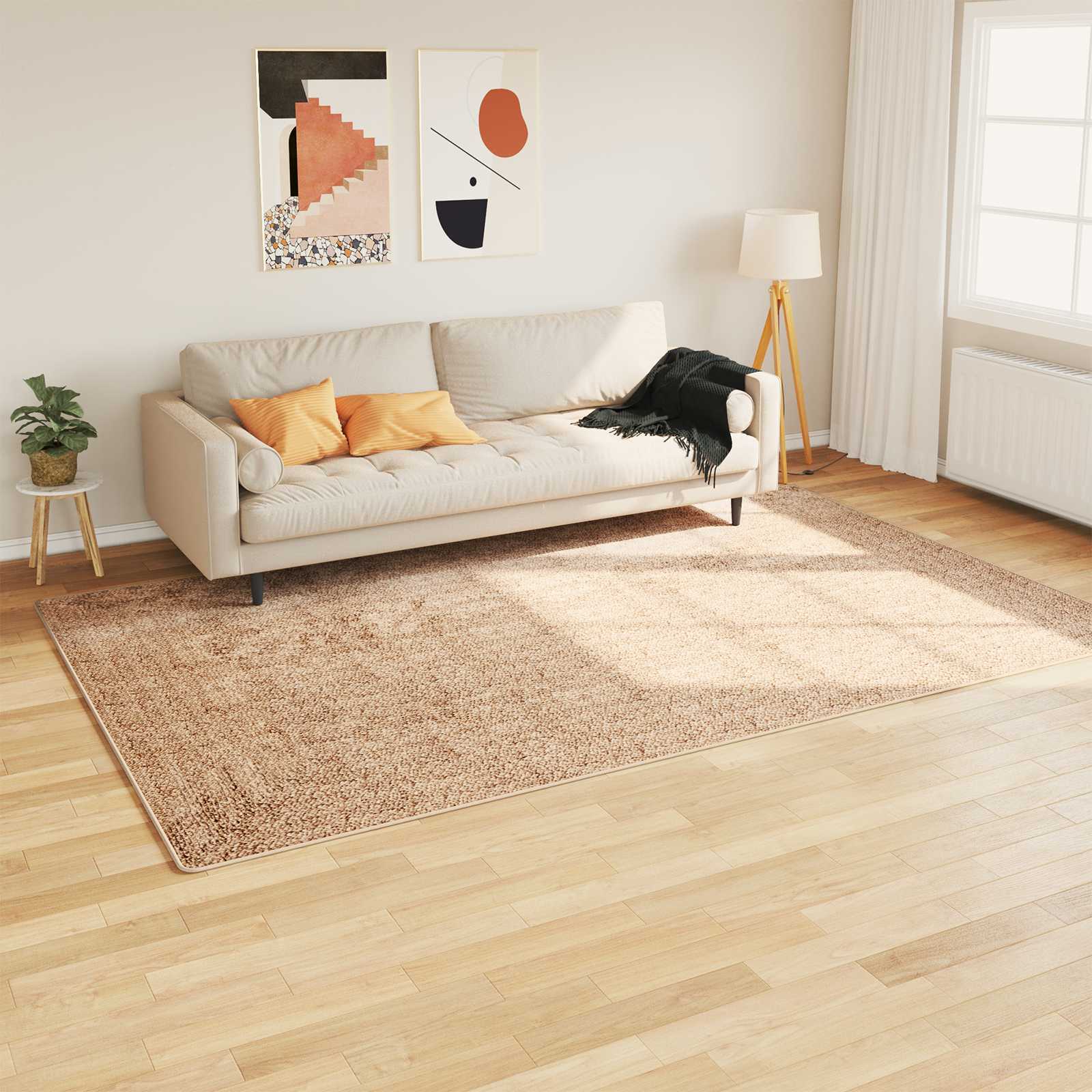 Tappeto Antiscivolo MARSA Giallo 150 x 230 cm Poliestere e PVC