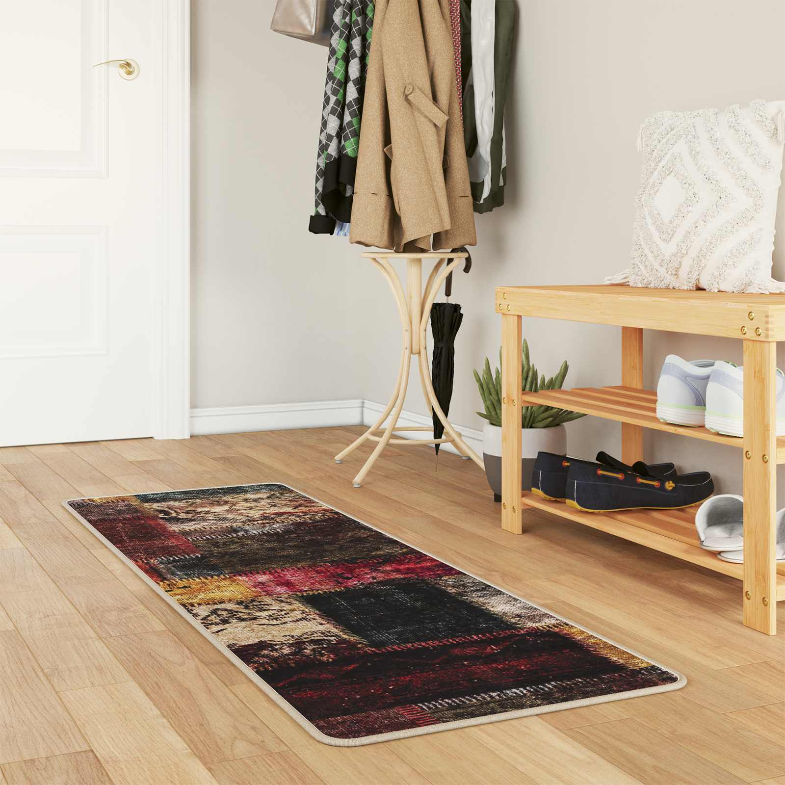 Tappeto Antiscivolo MARSA Multicolore 50 x 100 cm Poliestere e PVC