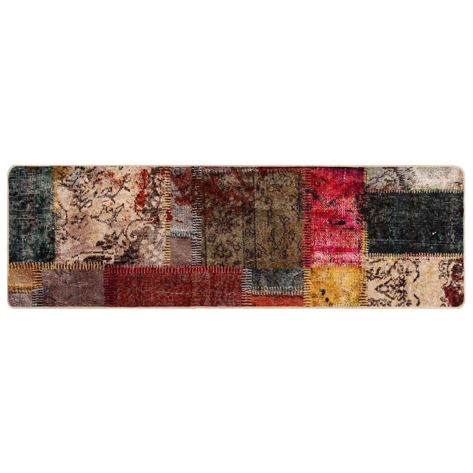 Tappeto Antiscivolo MARSA Multicolore 50 x 150 cm Poliestere e PVC