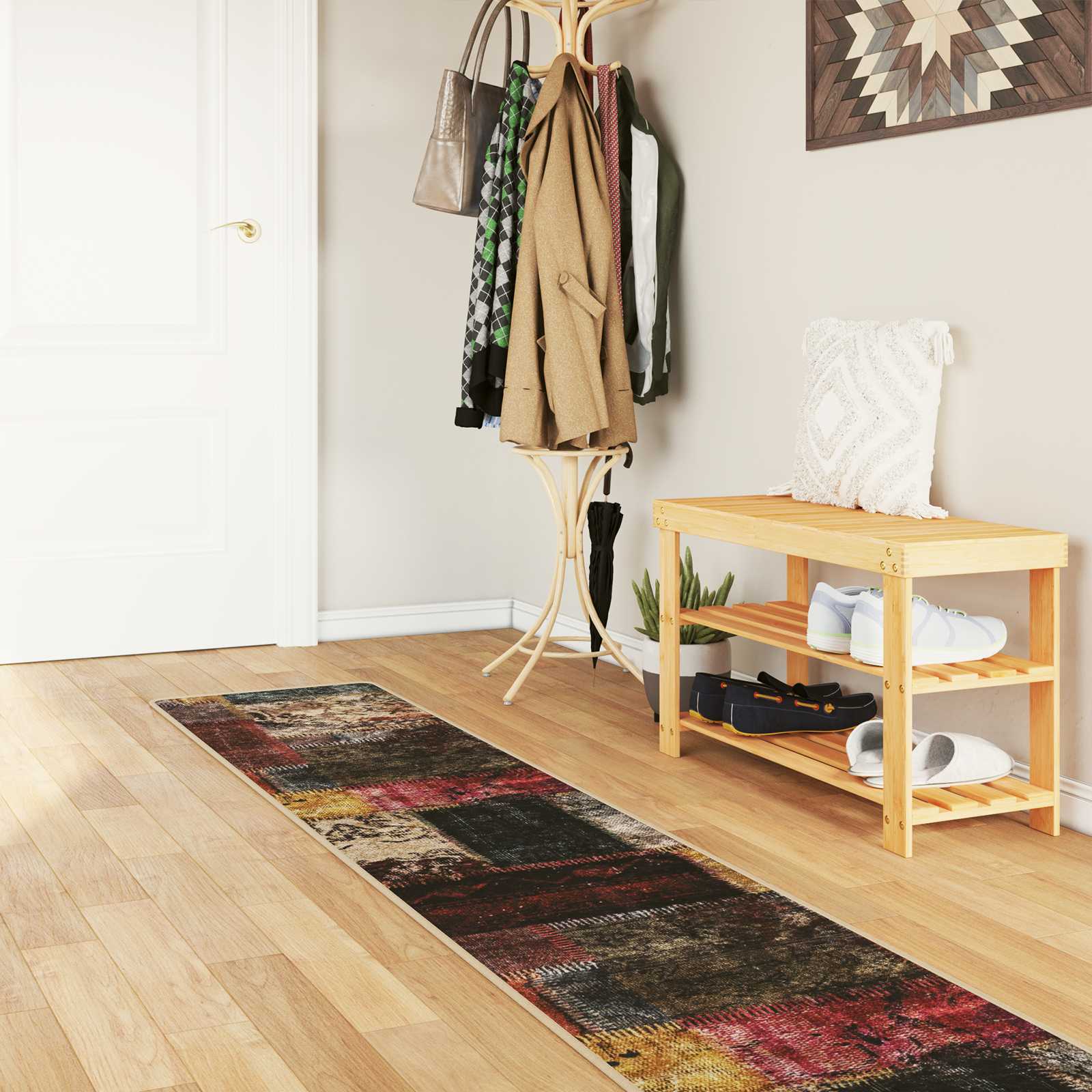 Tappeto Antiscivolo MARSA Multicolore 50 x 250 cm Poliestere e PVC