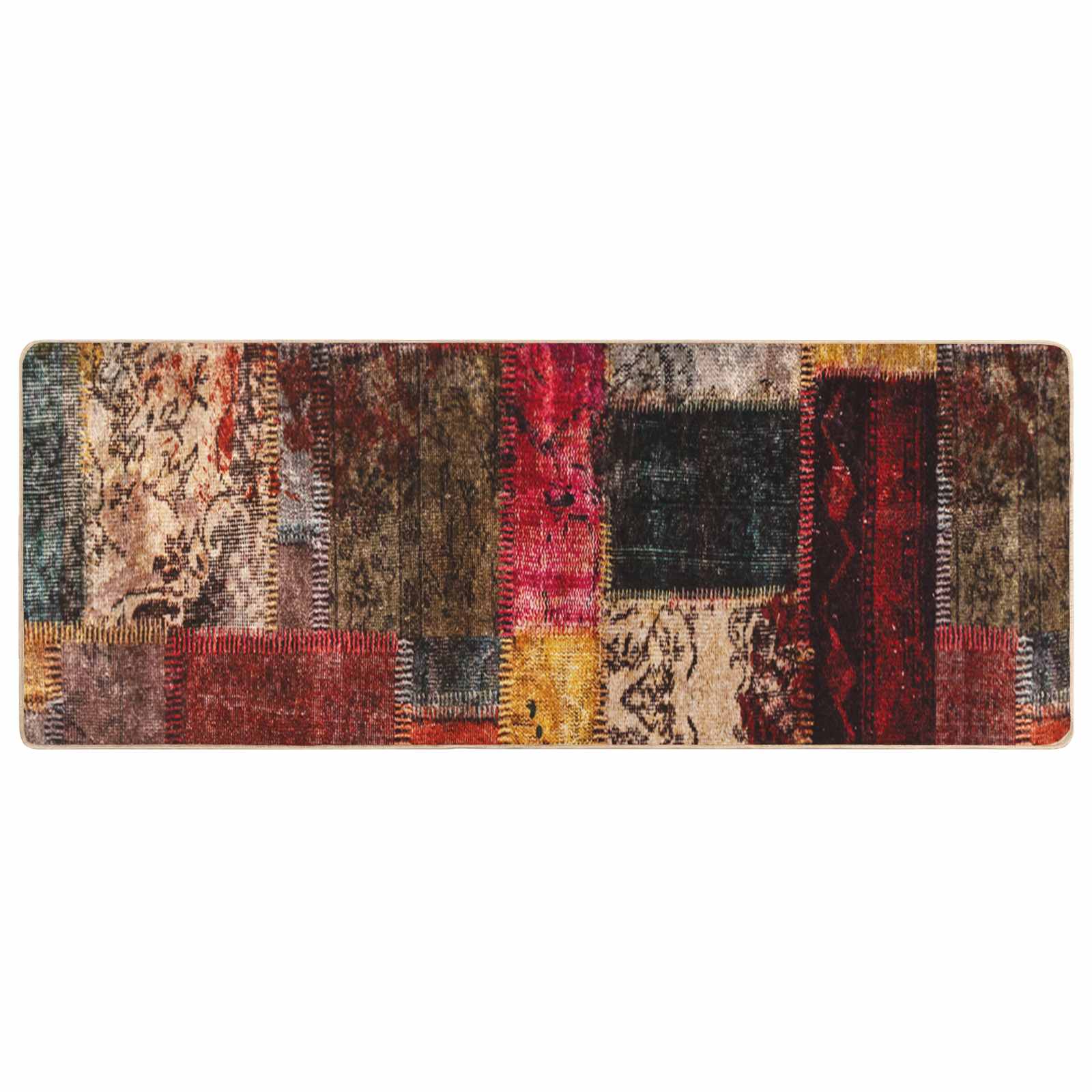 Tappeto Antiscivolo MARSA Multicolore 80 x 200 cm Poliestere e PVC