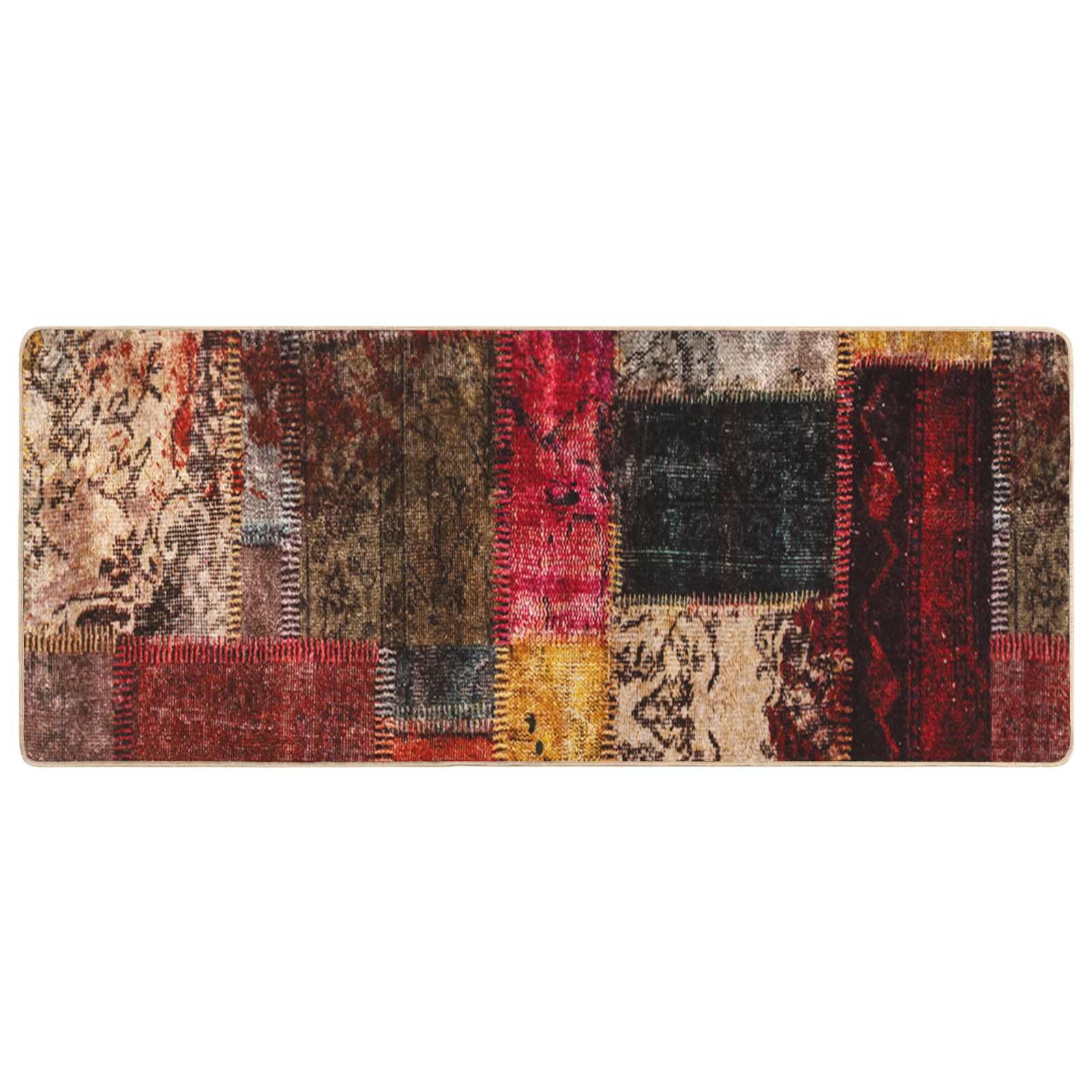 Tappeto Antiscivolo MARSA Multicolore 100 x 200 cm Poliestere e PVC