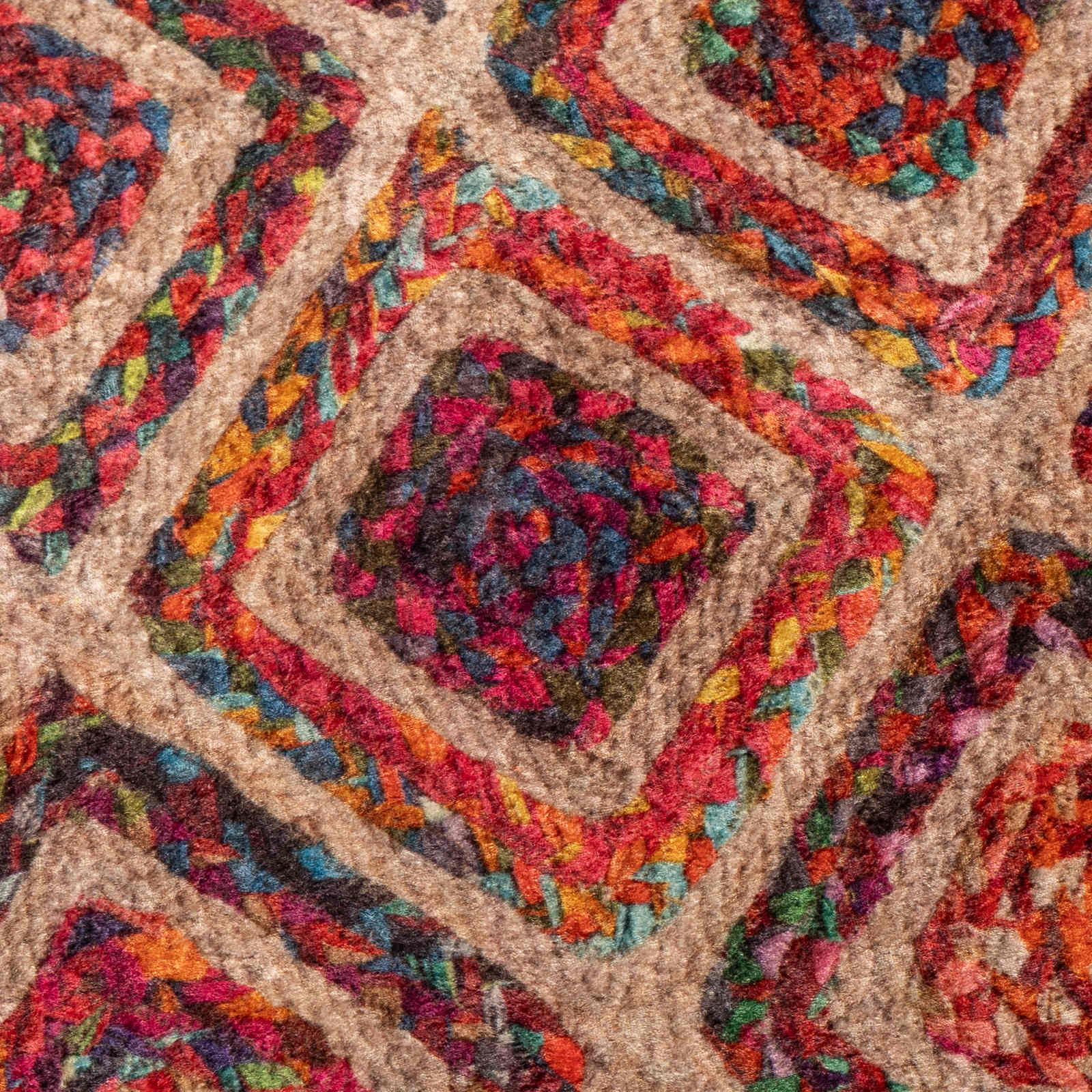 Tappeto Antiscivolo MARSA Multicolore 50 x 150 cm Poliestere e PVC