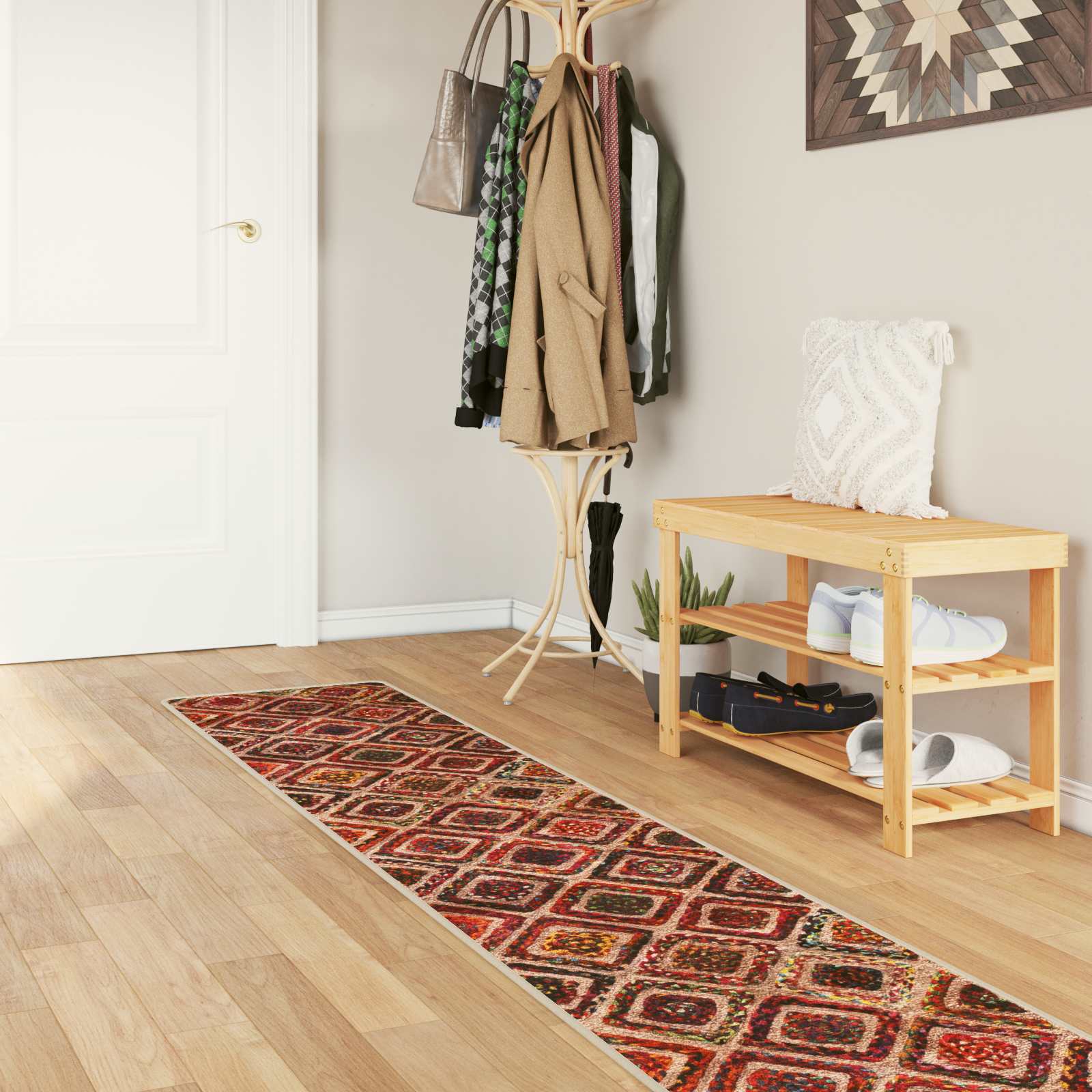 Tappeto Antiscivolo MARSA Multicolore 50 x 400 cm Poliestere e PVC