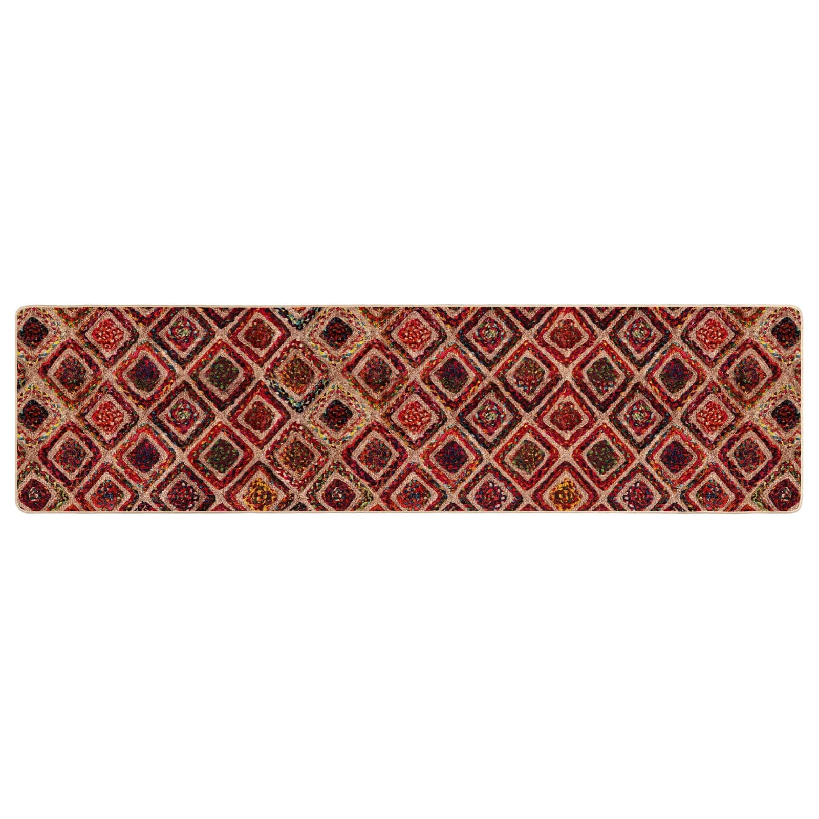 Tappeto Antiscivolo MARSA Multicolore 80 x 250 cm Poliestere e PVC
