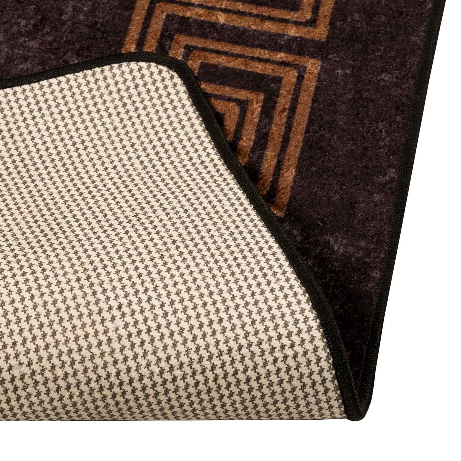 Tappeto Antiscivolo MARSA Nero 50 x 300 cm Poliestere e PVC