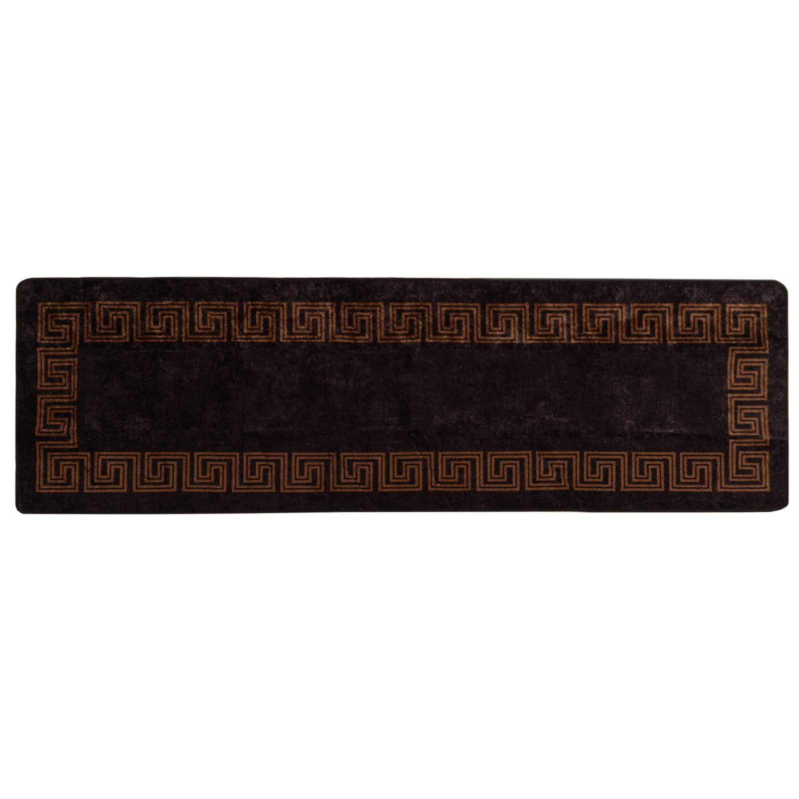 Tappeto Antiscivolo MARSA Nero 80 x 250 cm Poliestere e PVC