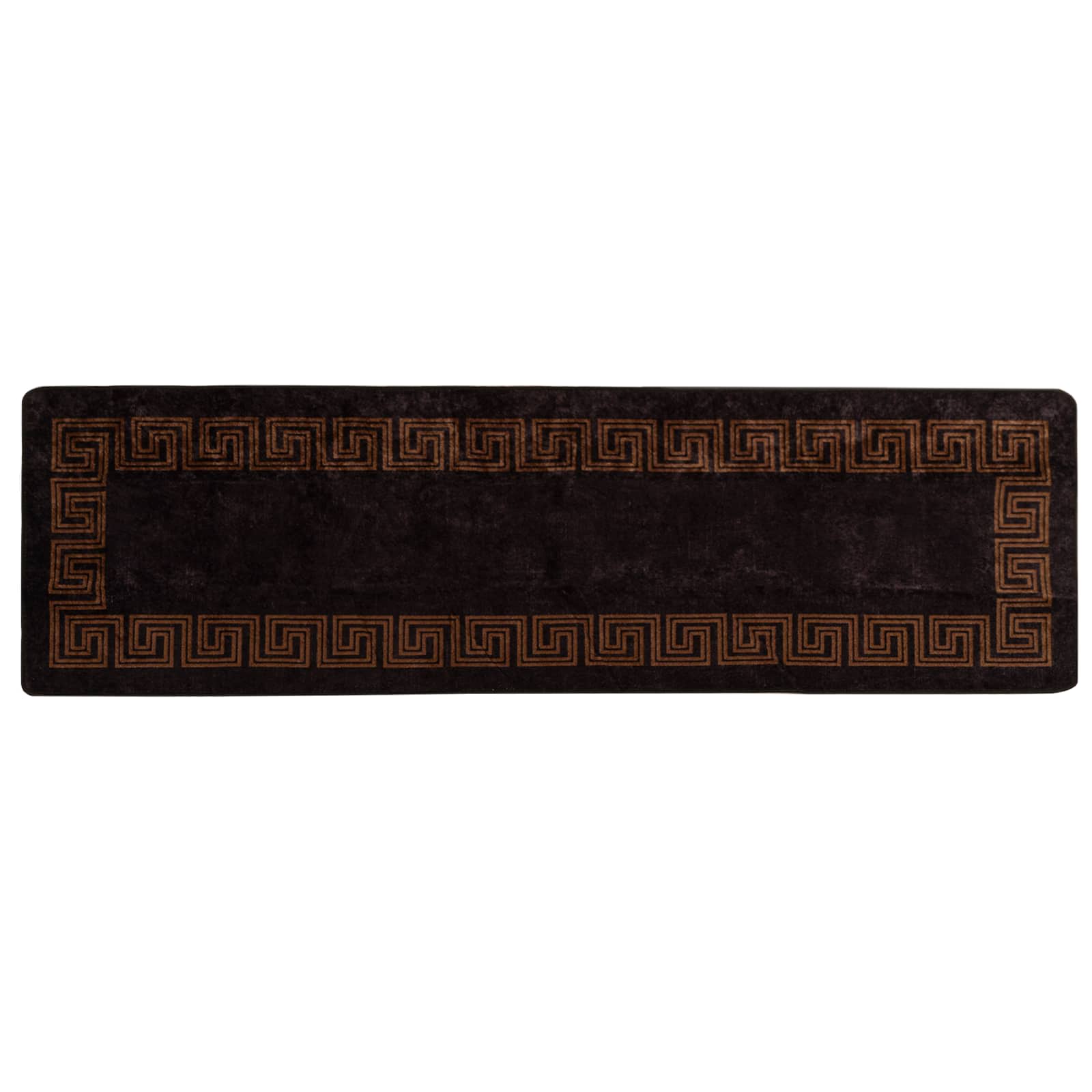 Tappeto Antiscivolo MARSA Nero 80 x 350 cm Poliestere e PVC