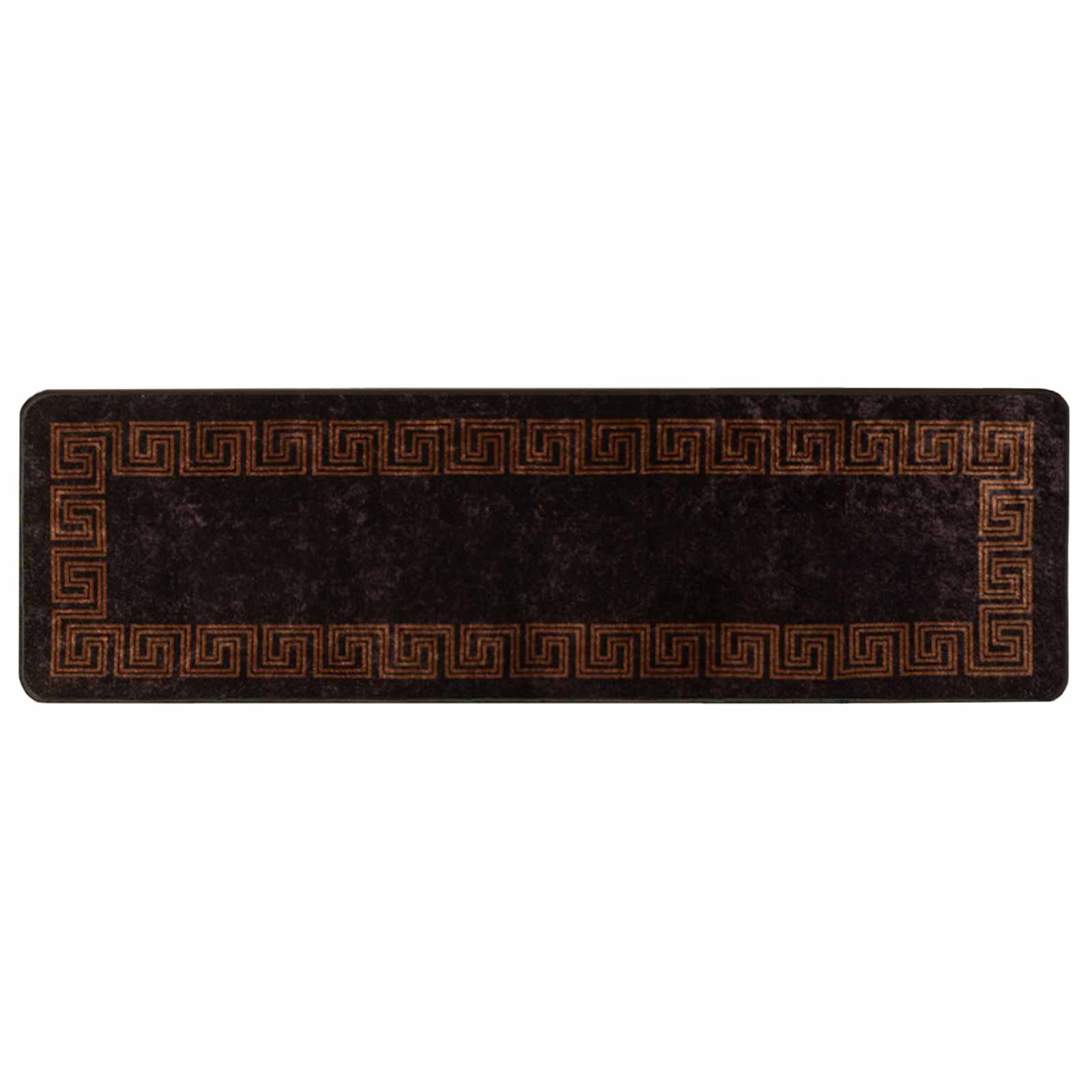 Tappeto Antiscivolo MARSA Nero 100 x 300 cm Poliestere e PVC