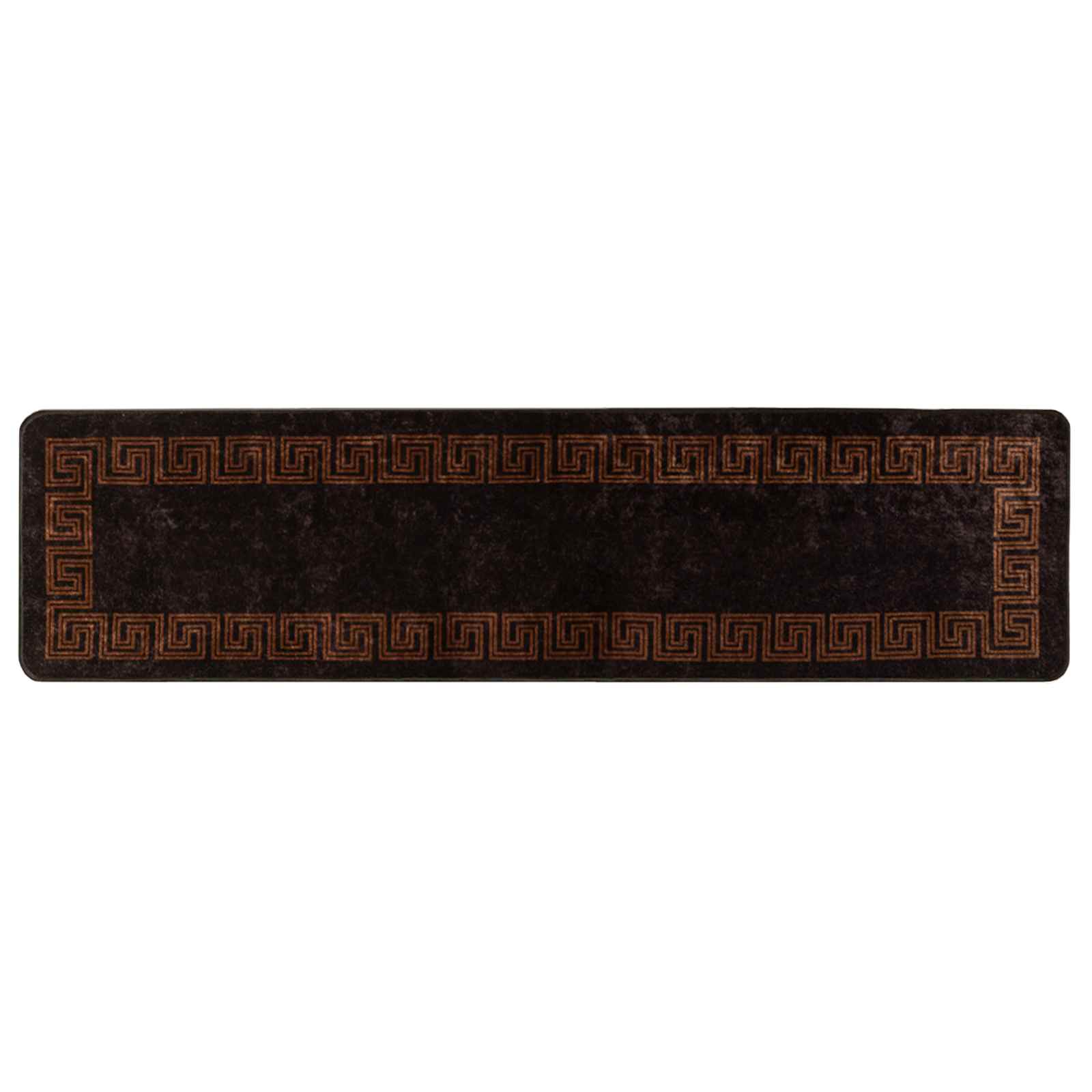 Tappeto Antiscivolo MARSA Nero 100 x 350 cm Poliestere e PVC