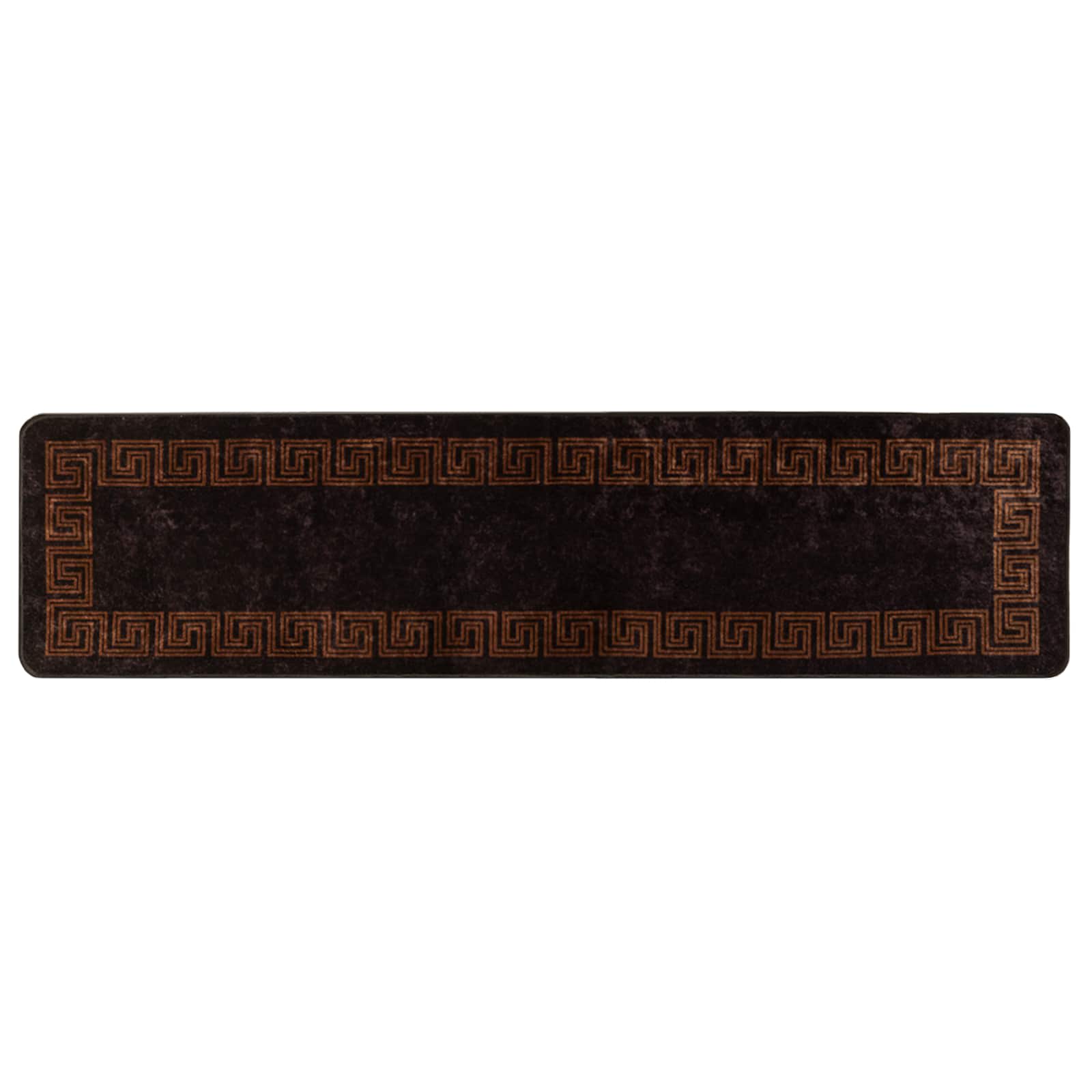 Tappeto Antiscivolo MARSA Nero 100 x 400 cm Poliestere e PVC