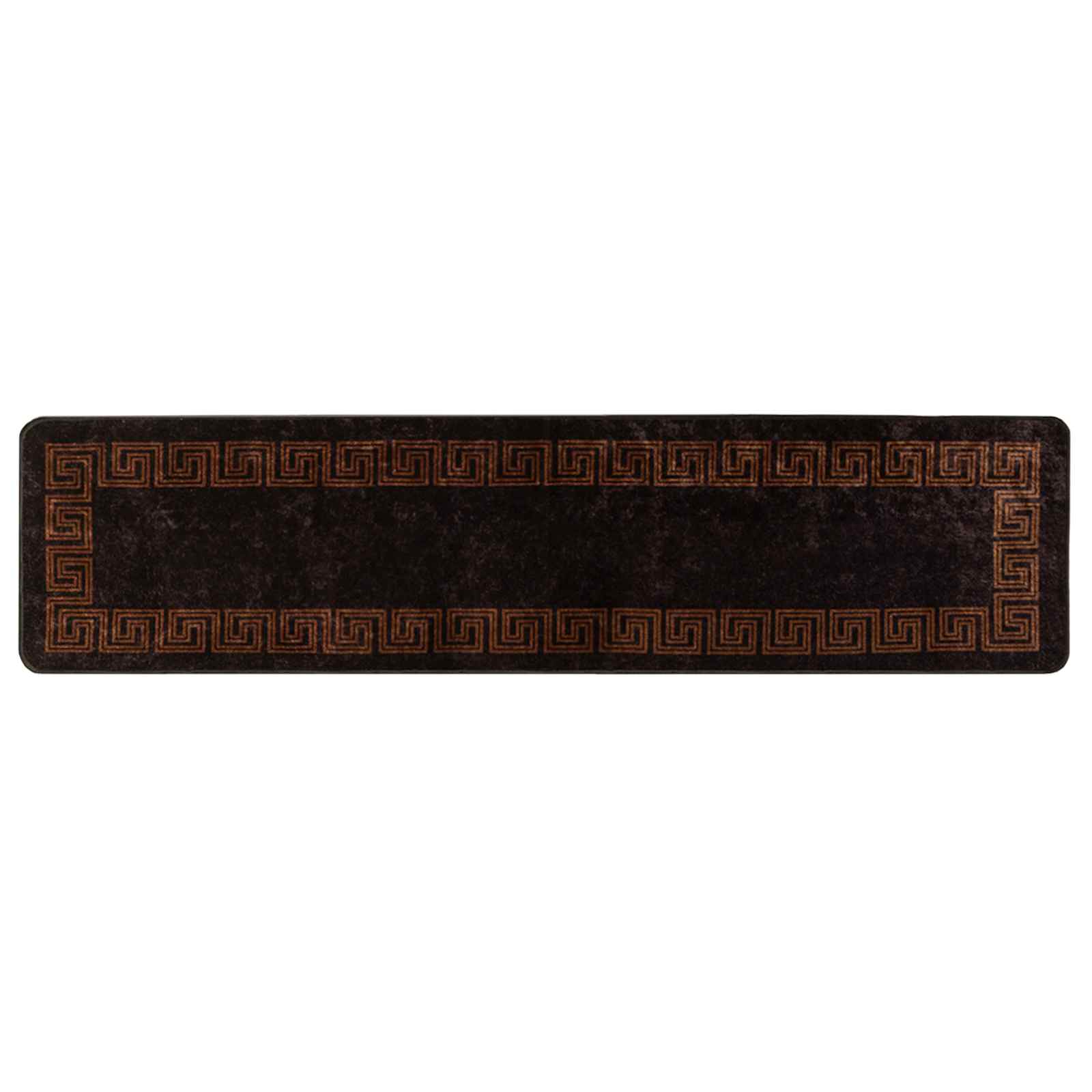 Tappeto Antiscivolo MARSA Nero 100 x 450 cm Poliestere e PVC