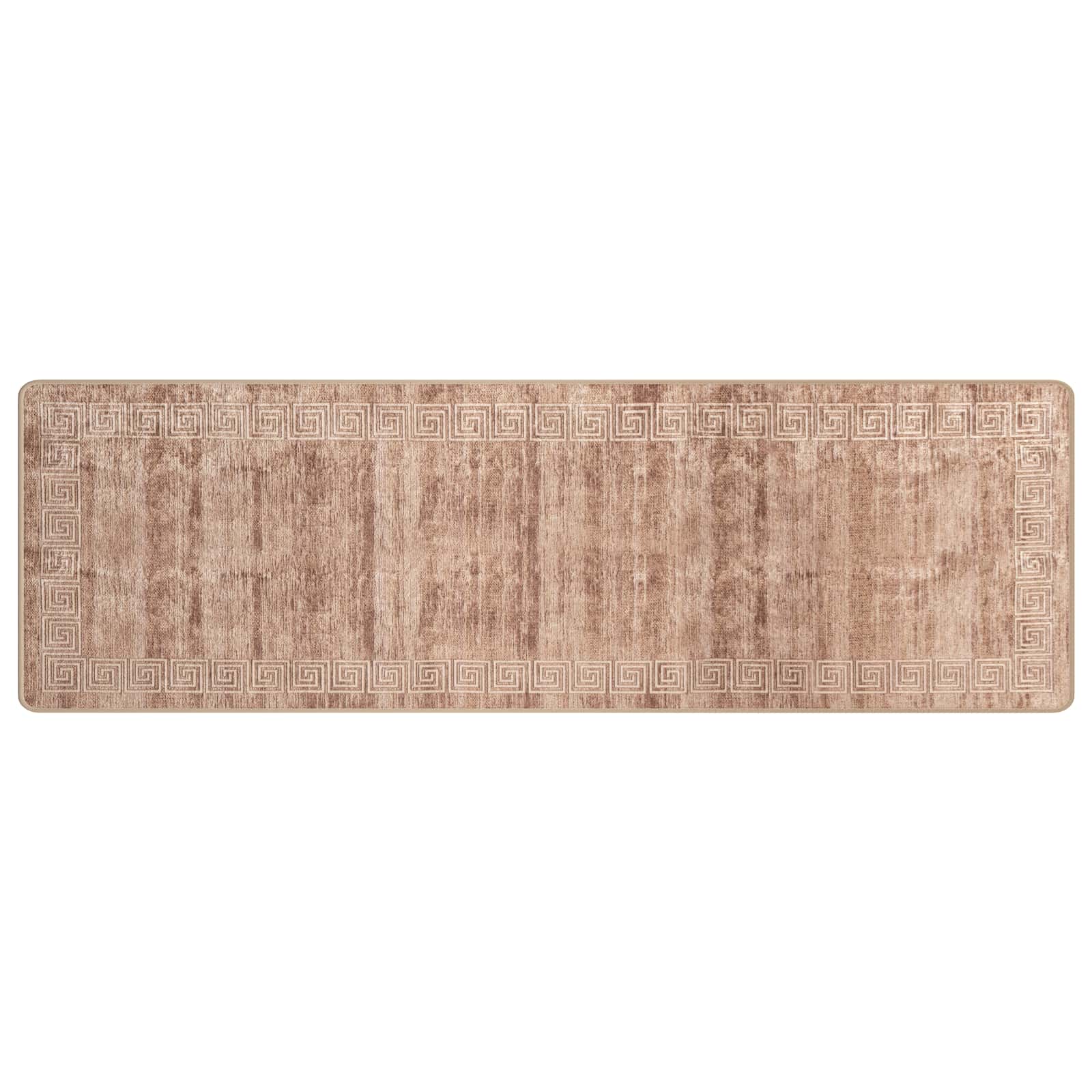 Tappeto Antiscivolo MARSA Bianco 80 x 400 cm Poliestere e PVC