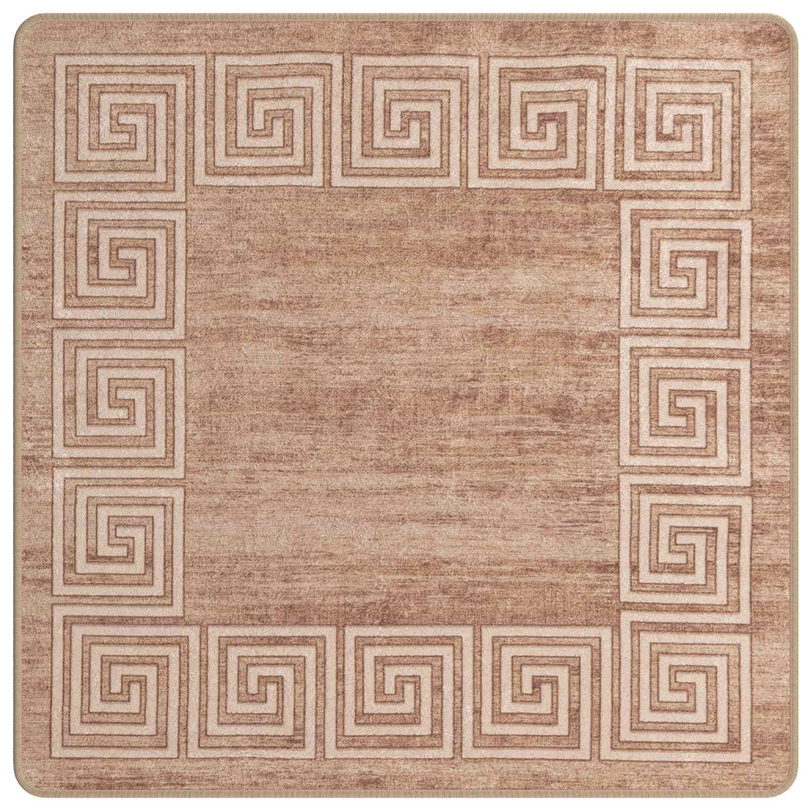 Tappeto Antiscivolo MARSA Bianco 100 x 100 cm Poliestere e PVC