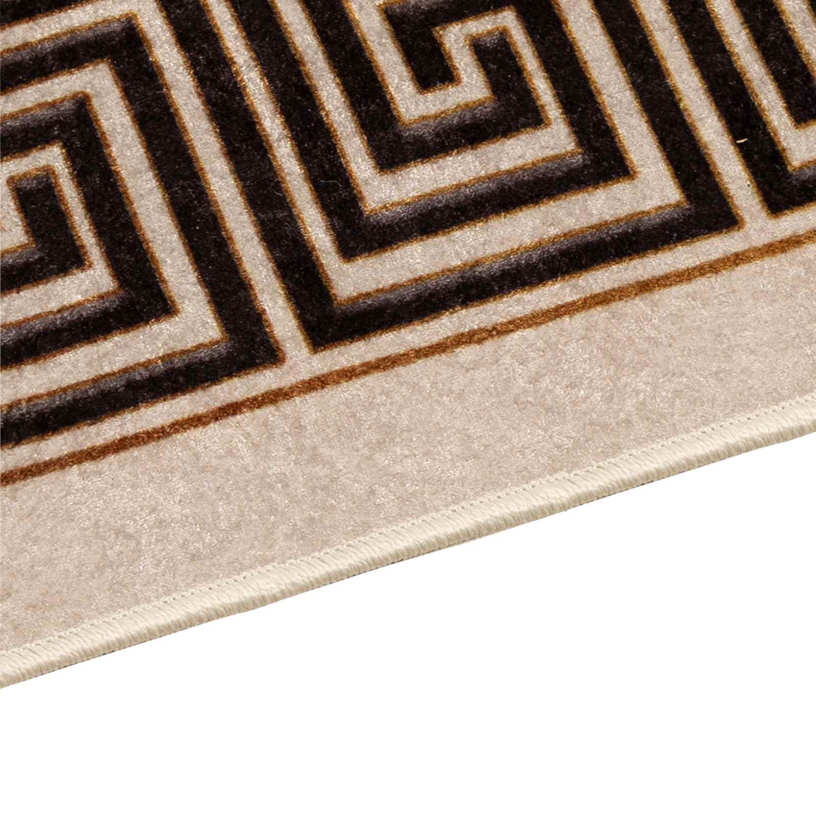 Tappeto Antiscivolo MARSA Nero 50 x 200 cm Poliestere e PVC