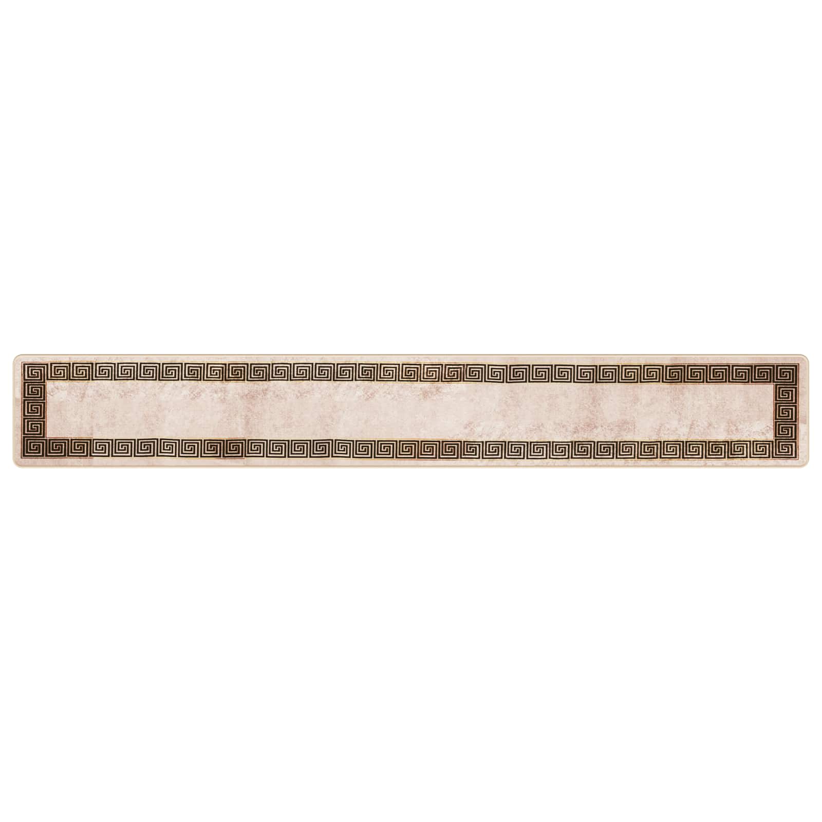 Tappeto Antiscivolo MARSA Nero 50 x 350 cm Poliestere e PVC