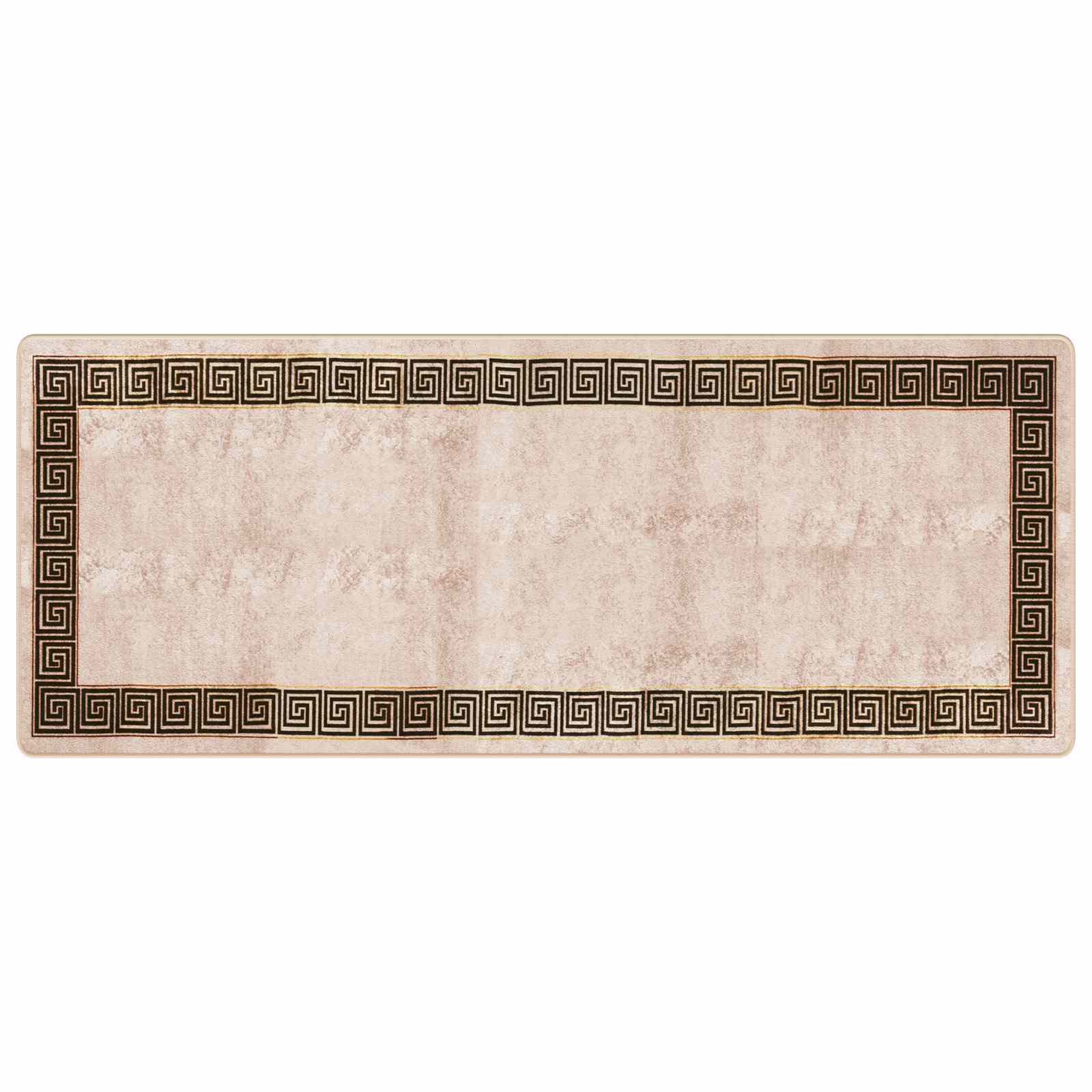 Tappeto Antiscivolo MARSA Nero 100 x 250 cm Poliestere e PVC