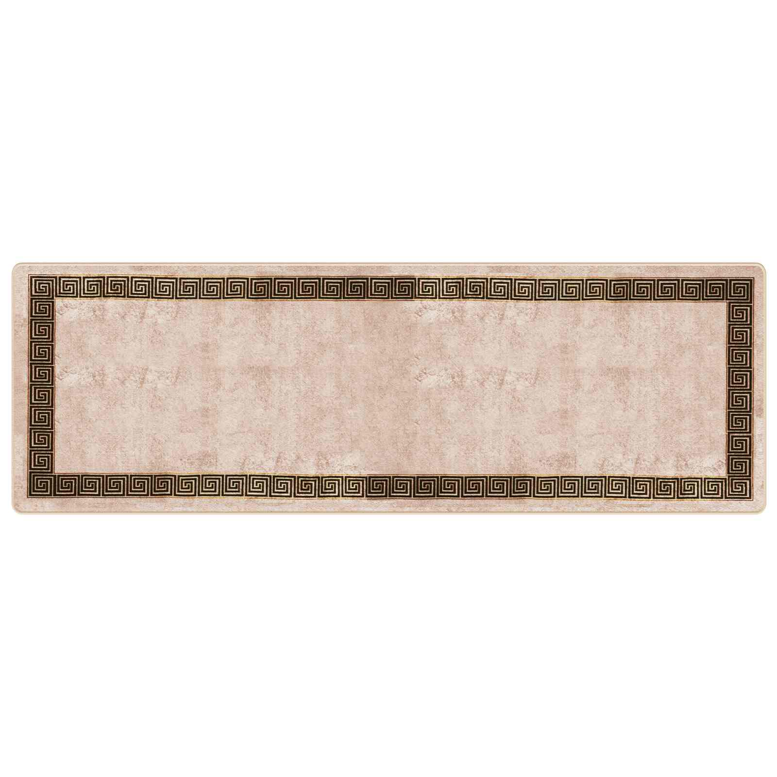 Tappeto Antiscivolo MARSA Nero 100 x 300 cm Poliestere e PVC