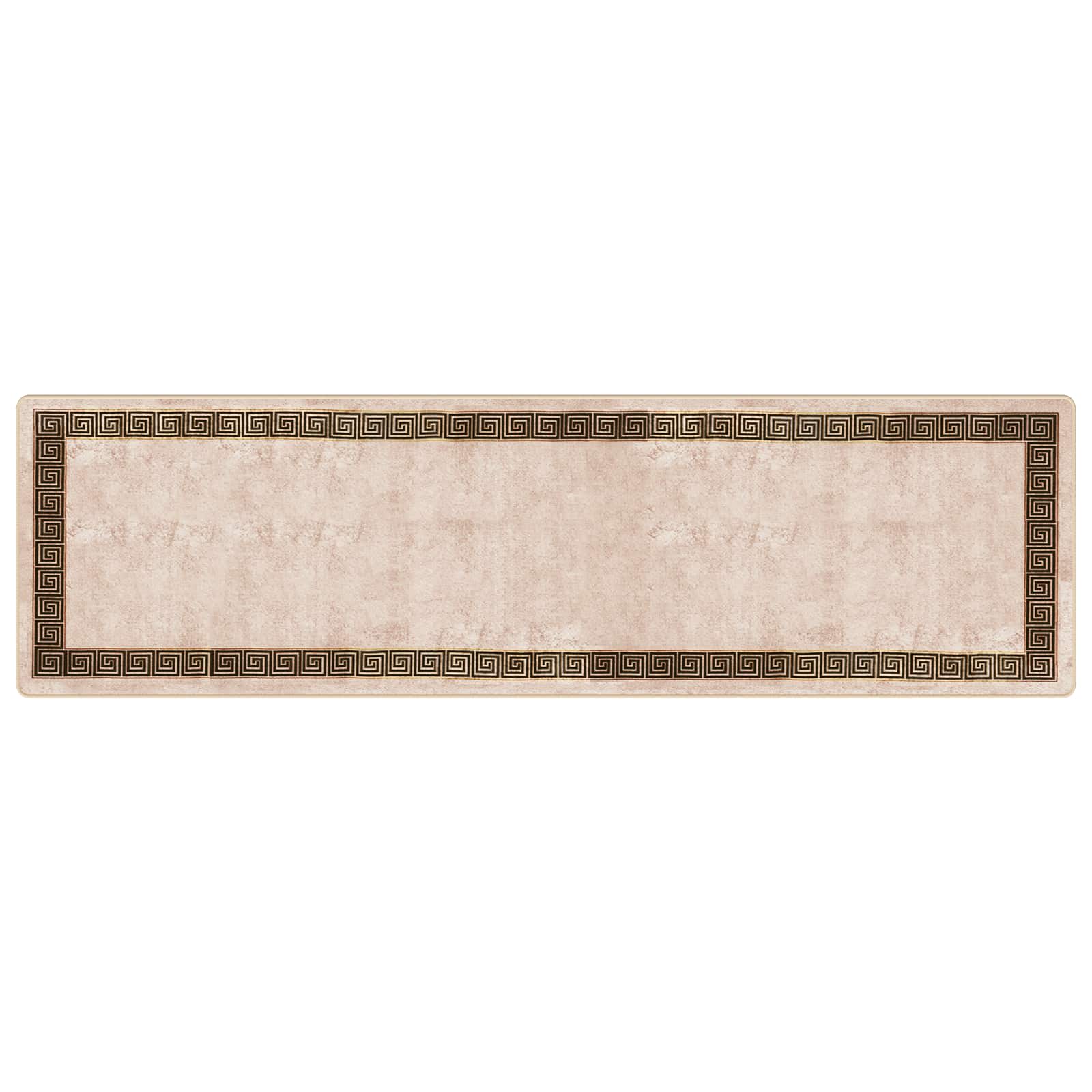 Tappeto Antiscivolo MARSA Nero 100 x 350 cm Poliestere e PVC