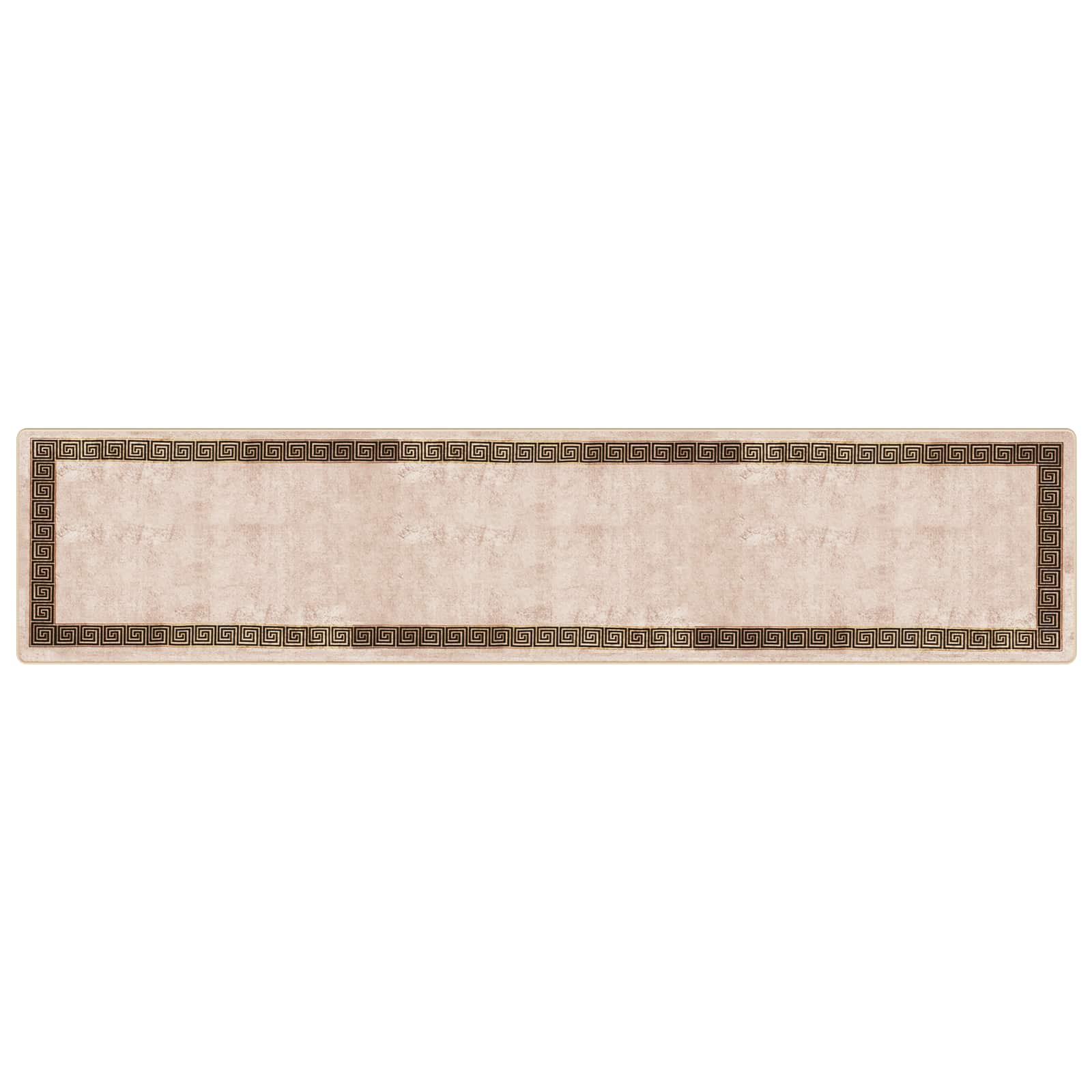 Tappeto Antiscivolo MARSA Nero 100 x 450 cm Poliestere e PVC