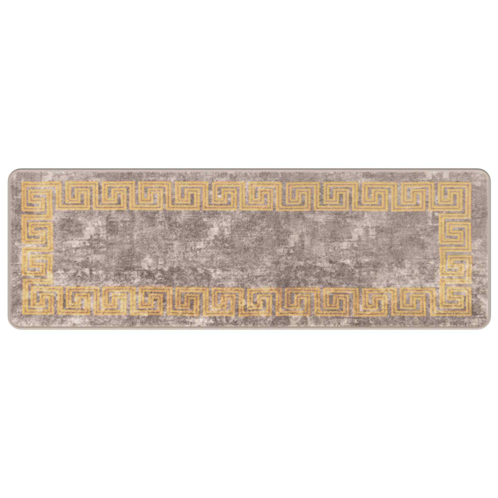 Tappeto Antiscivolo MARSA Grigio 50 x 150 cm Poliestere e PVC