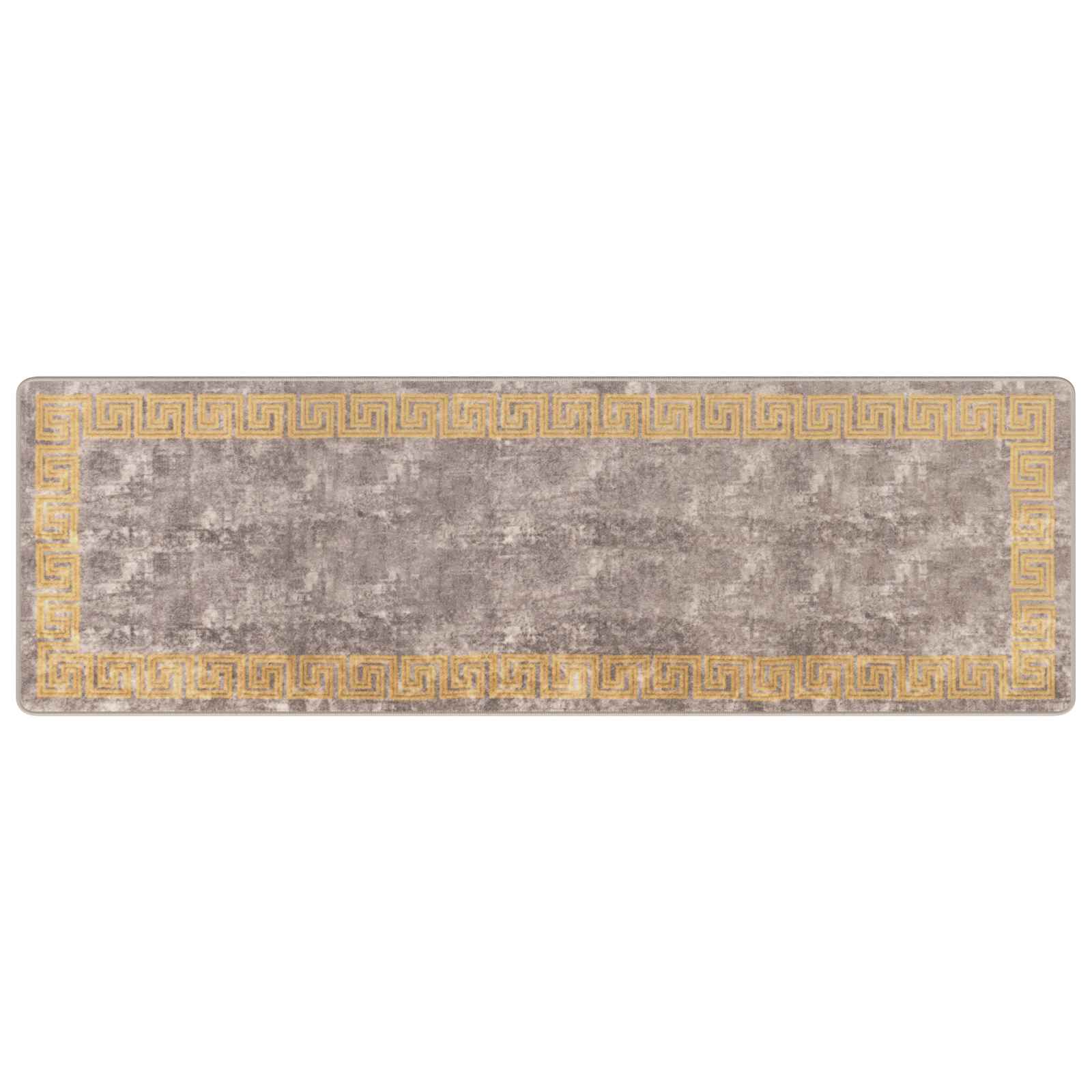 Tappeto Antiscivolo MARSA Grigio 80 x 250 cm Poliestere e PVC