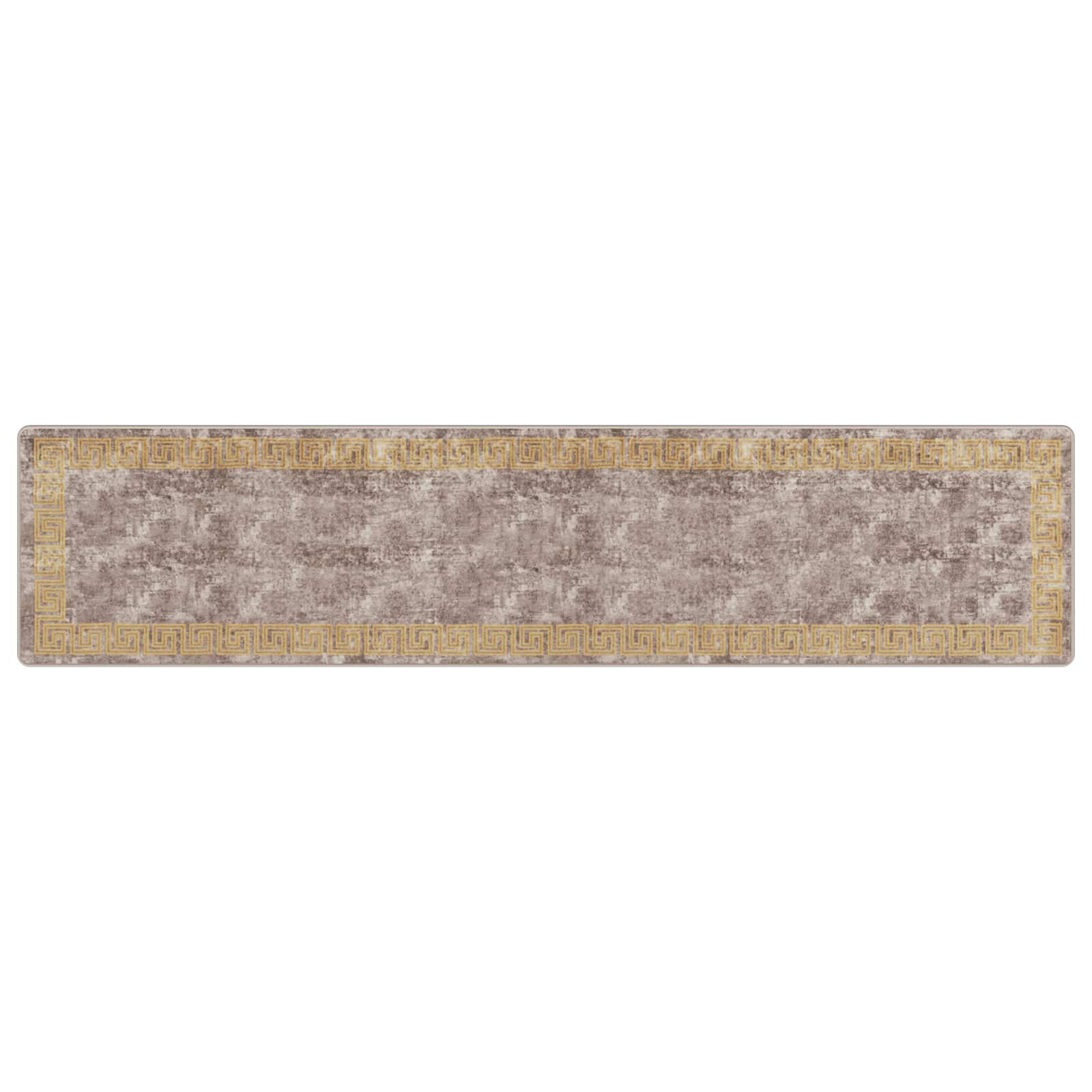 Tappeto Antiscivolo MARSA Grigio 80 x 350 cm Poliestere e PVC