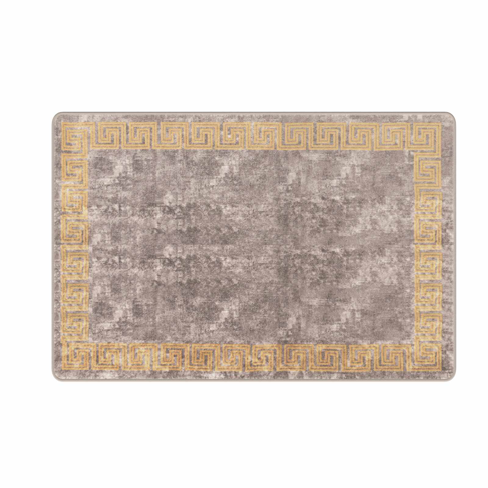 Tappeto Antiscivolo MARSA Grigio 100 x 150 cm Poliestere e PVC