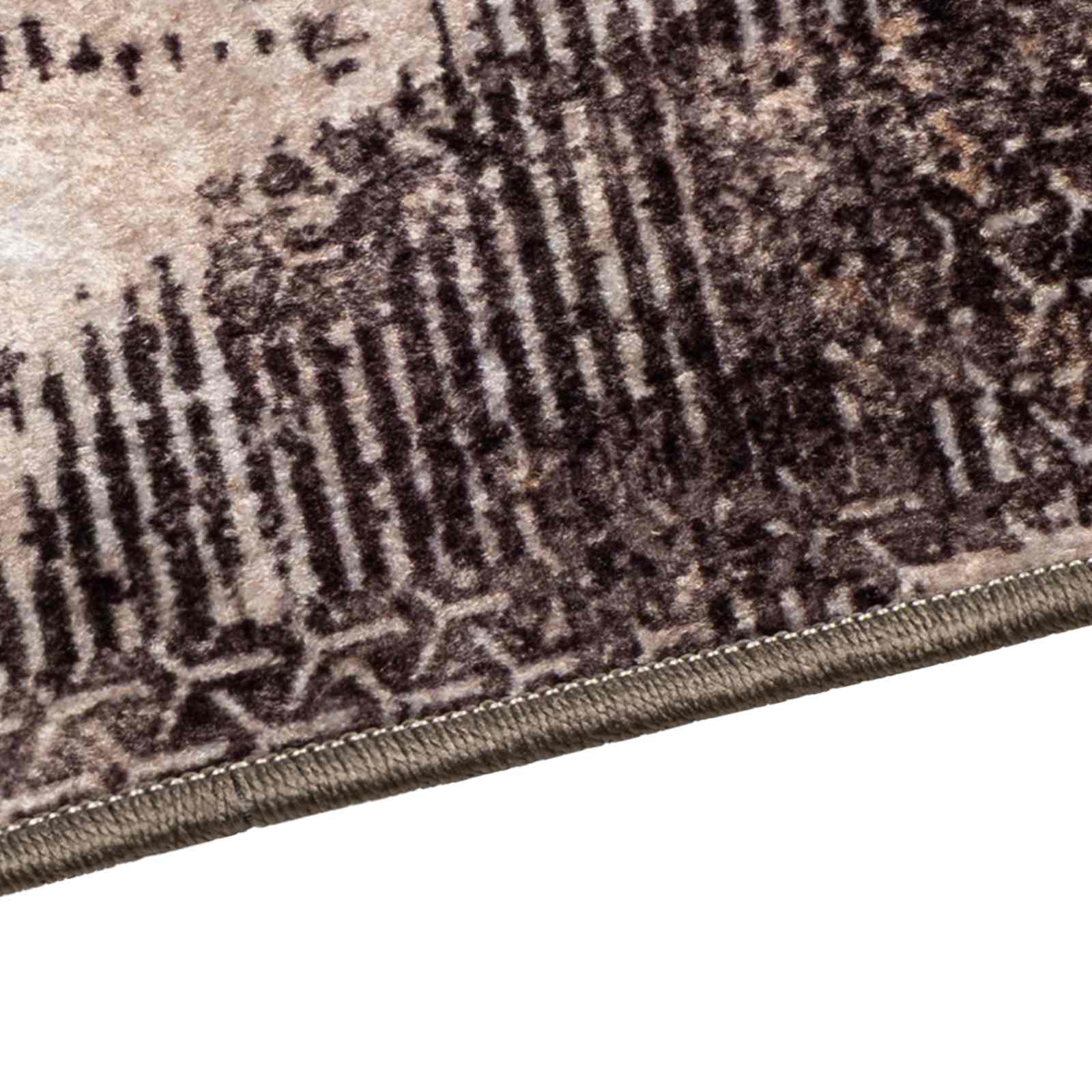Tappeto Antiscivolo MARSA Nero 50 x 150 cm Poliestere e PVC