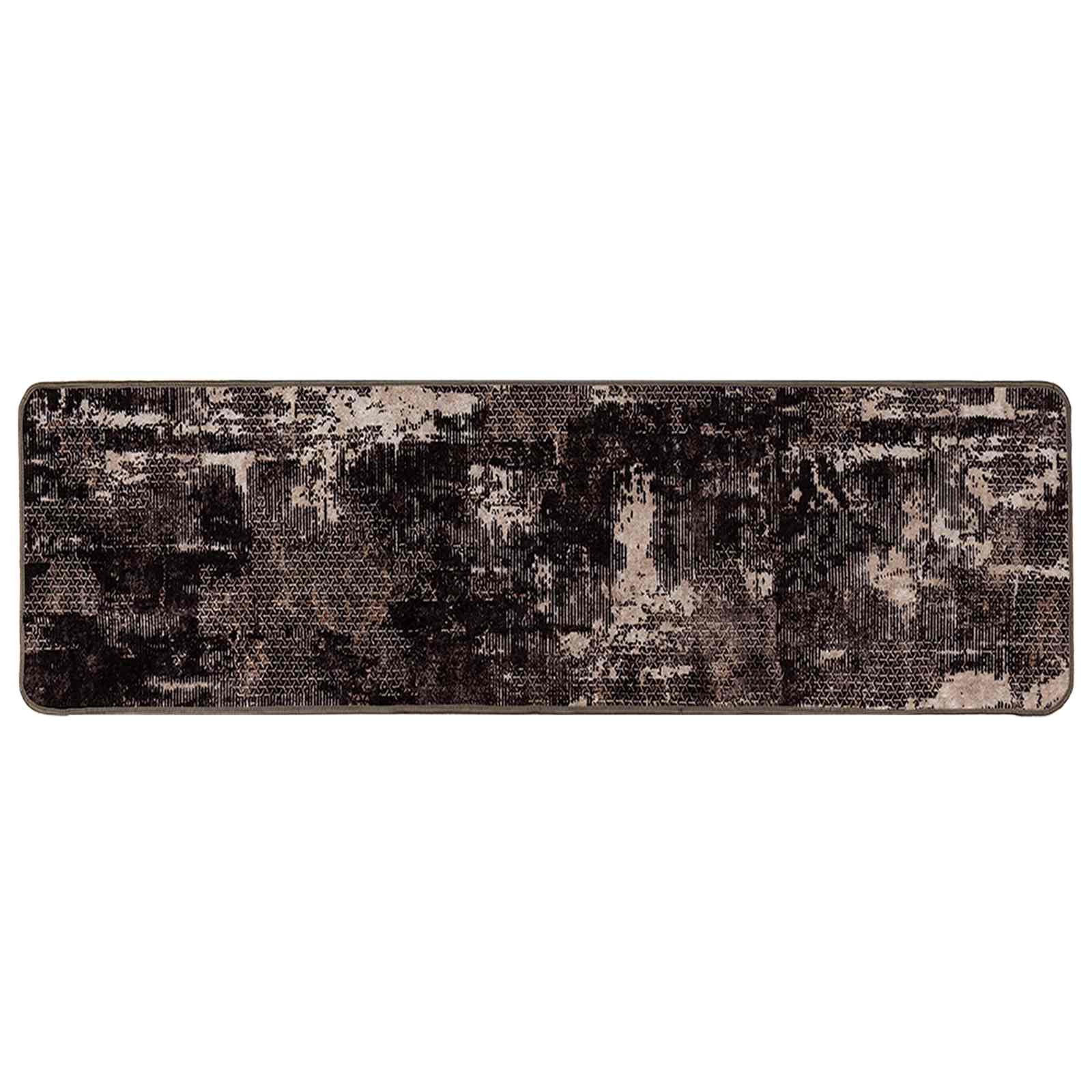 Tappeto Antiscivolo MARSA Nero 50 x 400 cm Poliestere e PVC