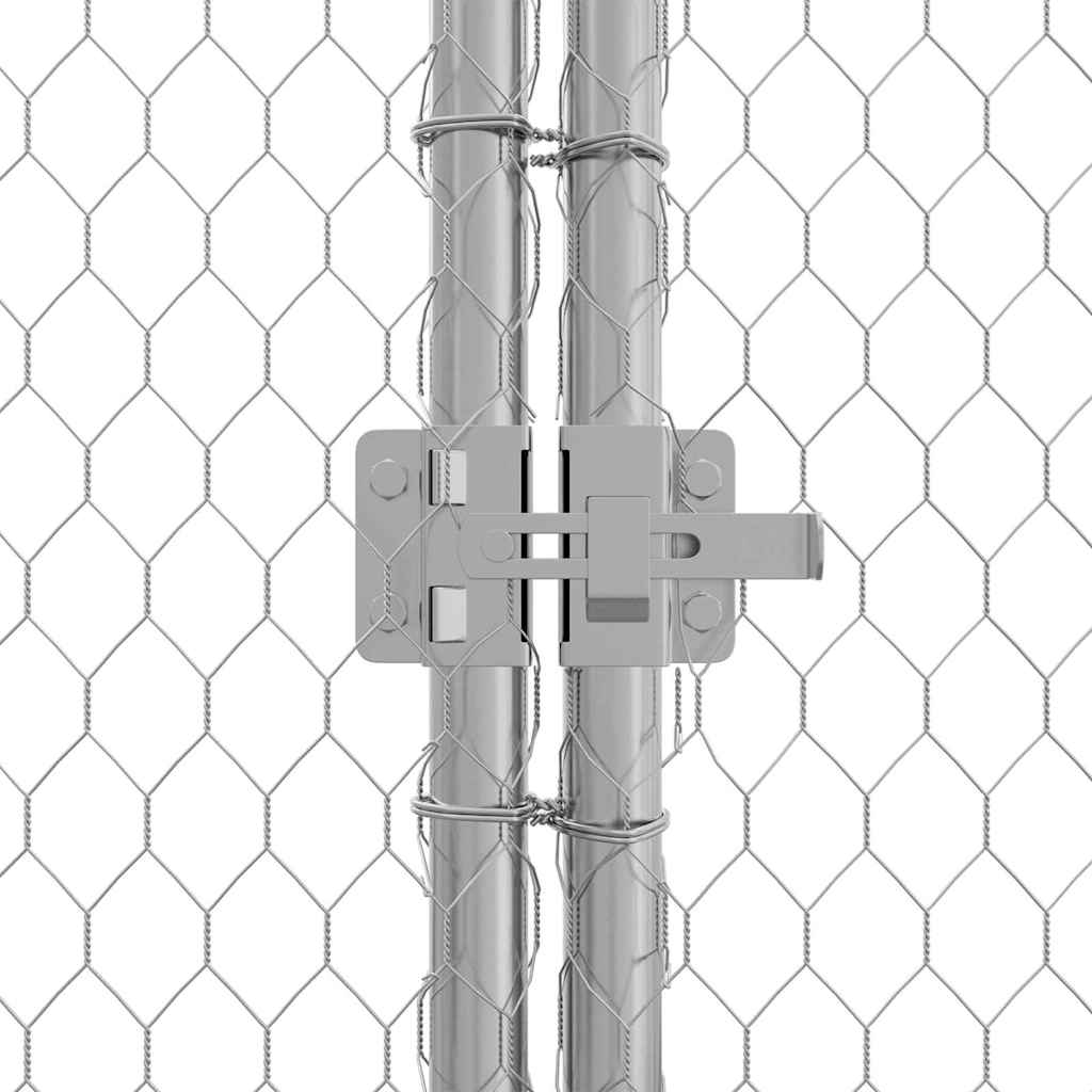 Gabbia per polli Argento 200 x 170 x 177 cm Acciaio zincato