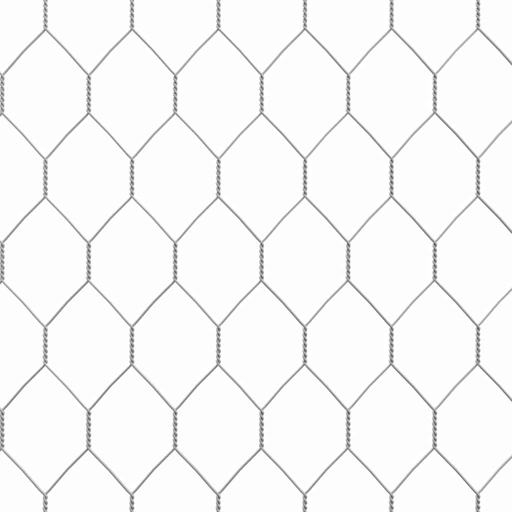 Gabbia per polli Argento 200 x 170 x 177 cm Acciaio zincato