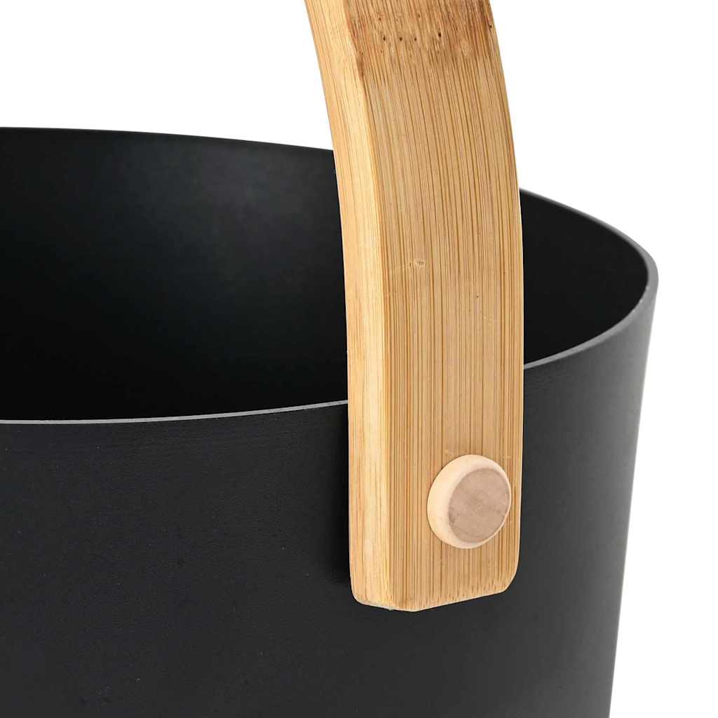 Set di Accessori per Sauna 2 pz Nero