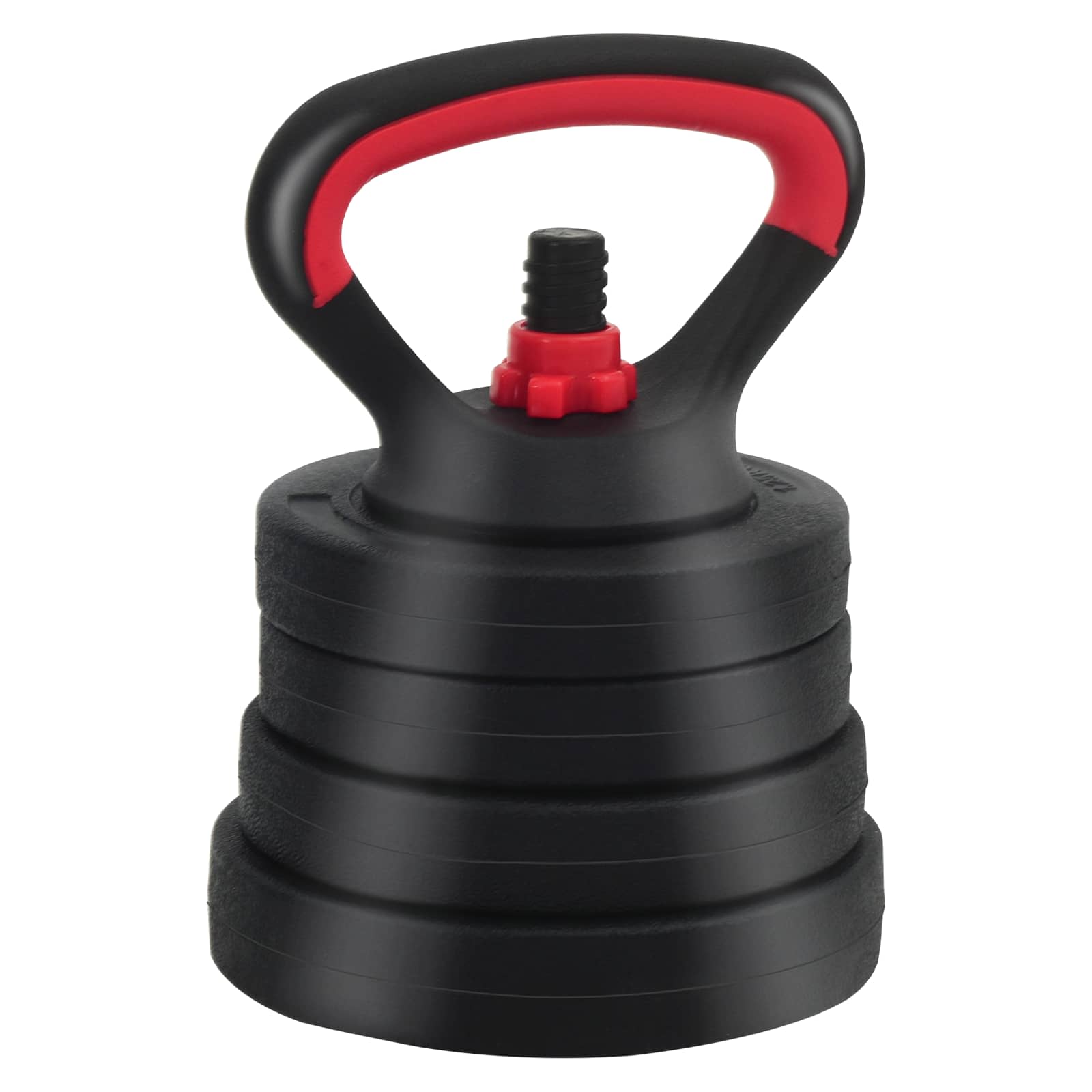 Set di manubri 4-in-1 20 kg Nero e Rosso