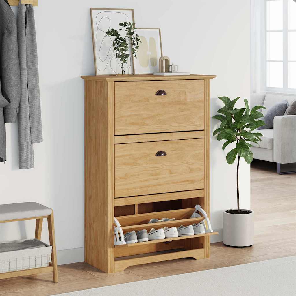 Scarpiera BODO 80 x 35 x 118 cm Legno ingegnerizzato