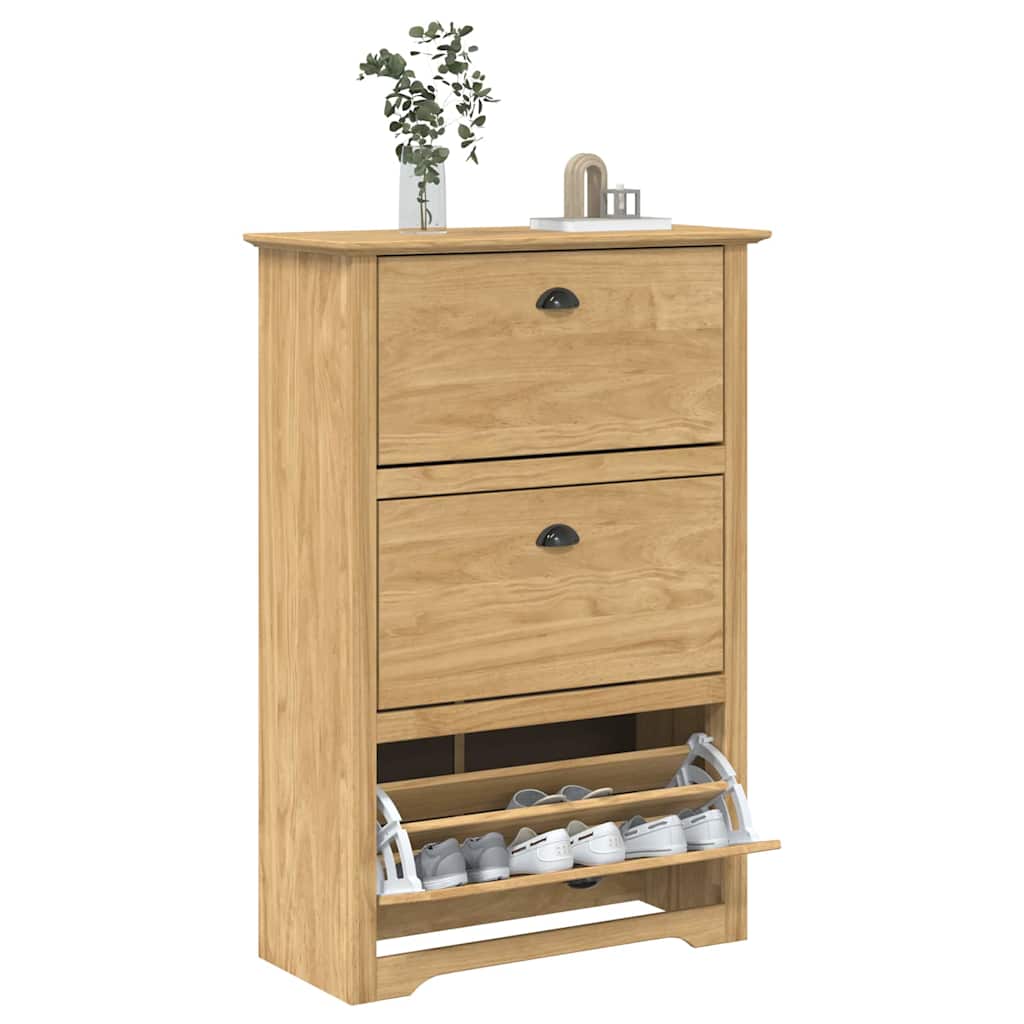 Scarpiera BODO 80 x 35 x 118 cm Legno ingegnerizzato