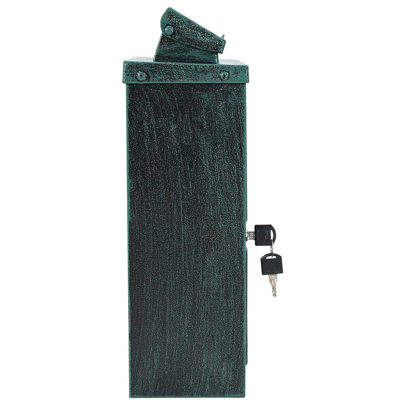 Cassetta Postale da Muro con porta Verde 29 x 13 x 41 cm