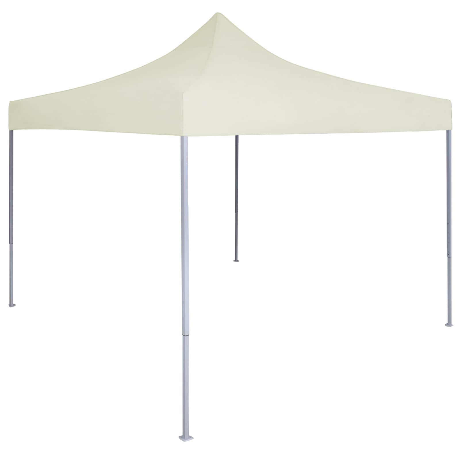 Tenda Party 200 x 200 x 315 cm Crema Tessuto Oxford