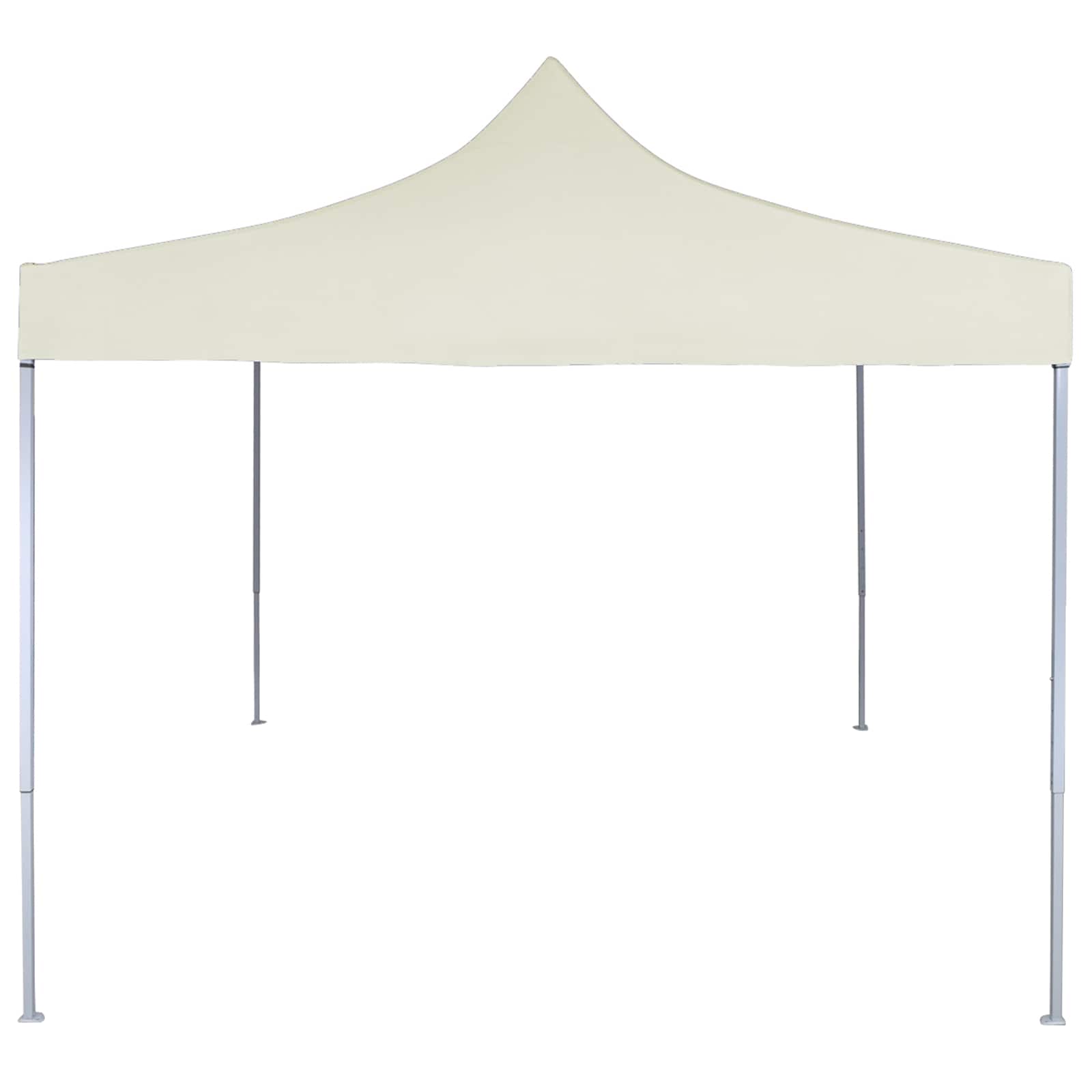 Tenda Party 200 x 200 x 315 cm Crema Tessuto Oxford