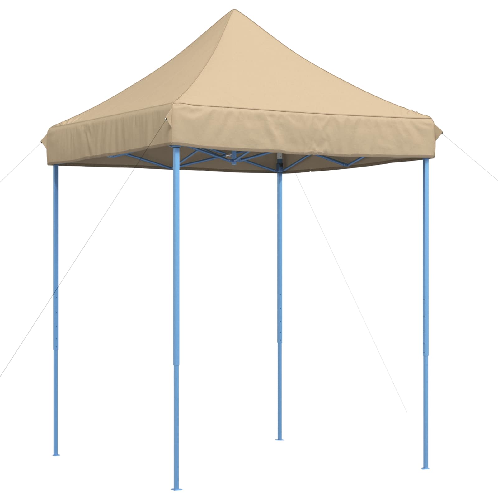 Tenda Party 200 x 200 x 306 cm Beige Tessuto Oxford
