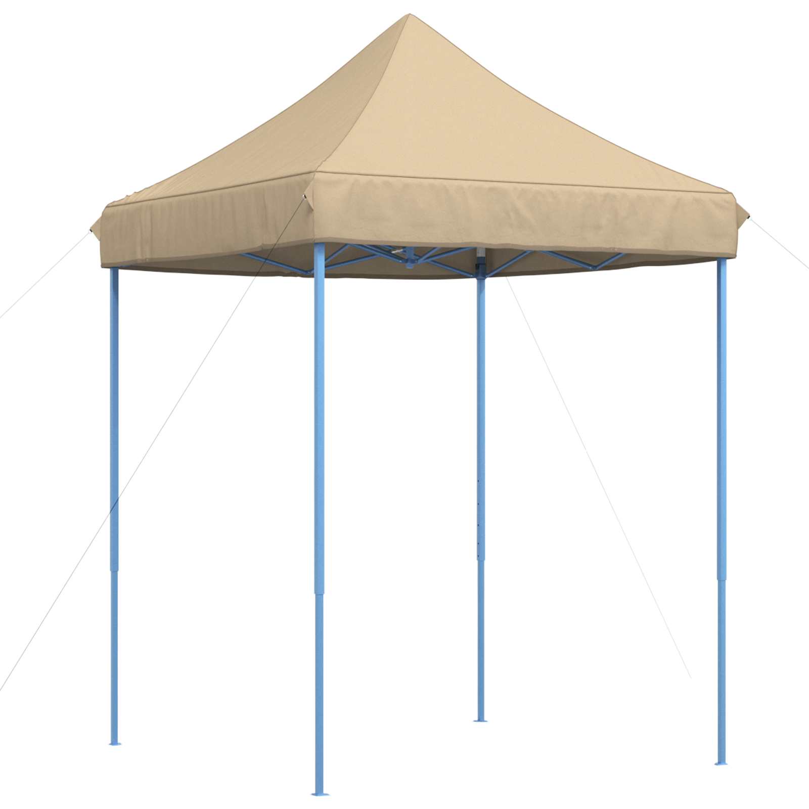 Tenda Party 200 x 200 x 306 cm Beige Tessuto Oxford