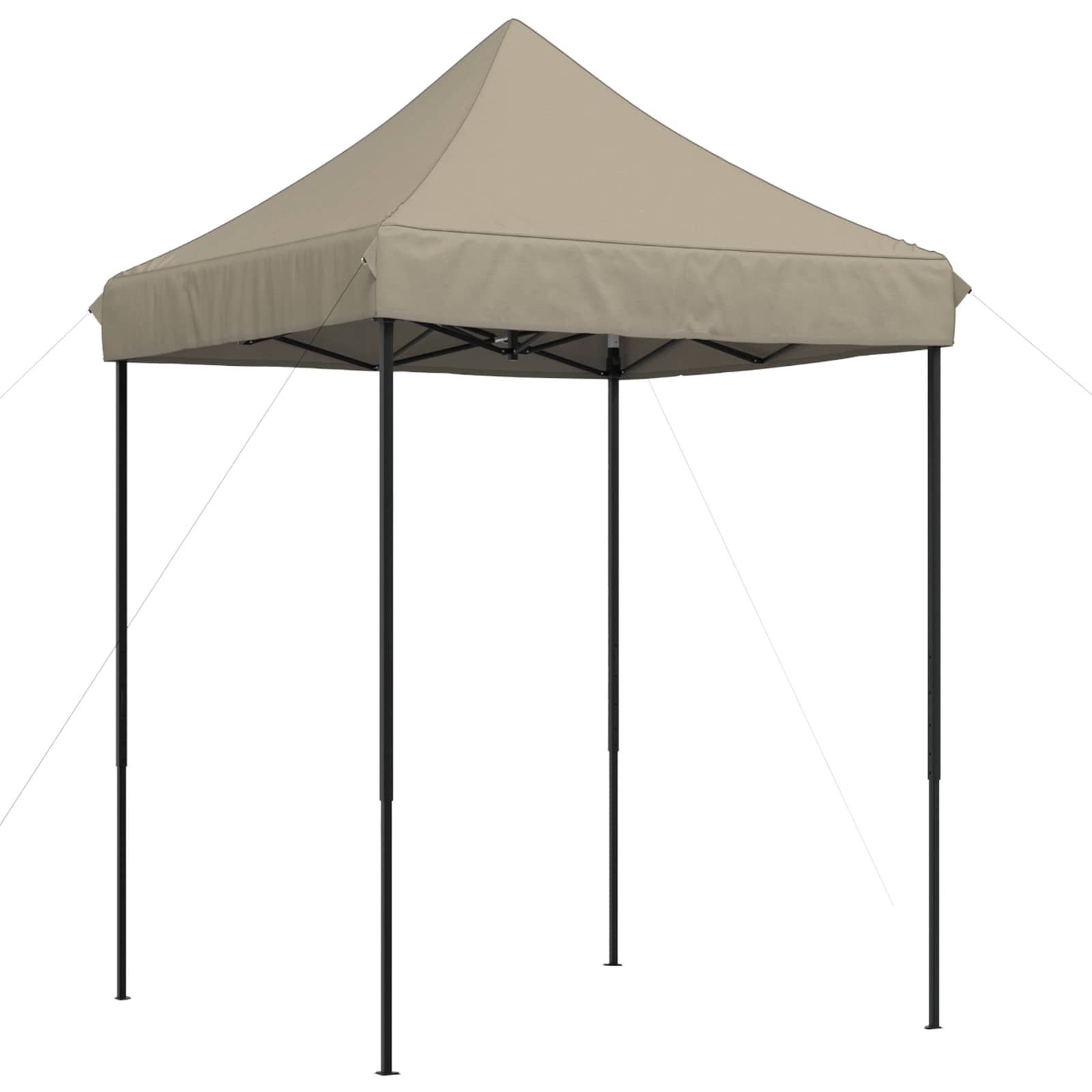 Tenda Party 200 x 200 x 306 cm Tortora Tessuto Oxford